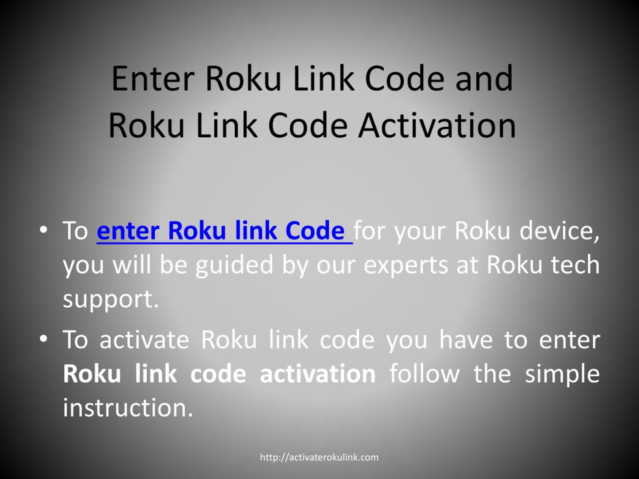 PPT Steps to Activate Roku Activation Code for Netflix!!! PowerPoint