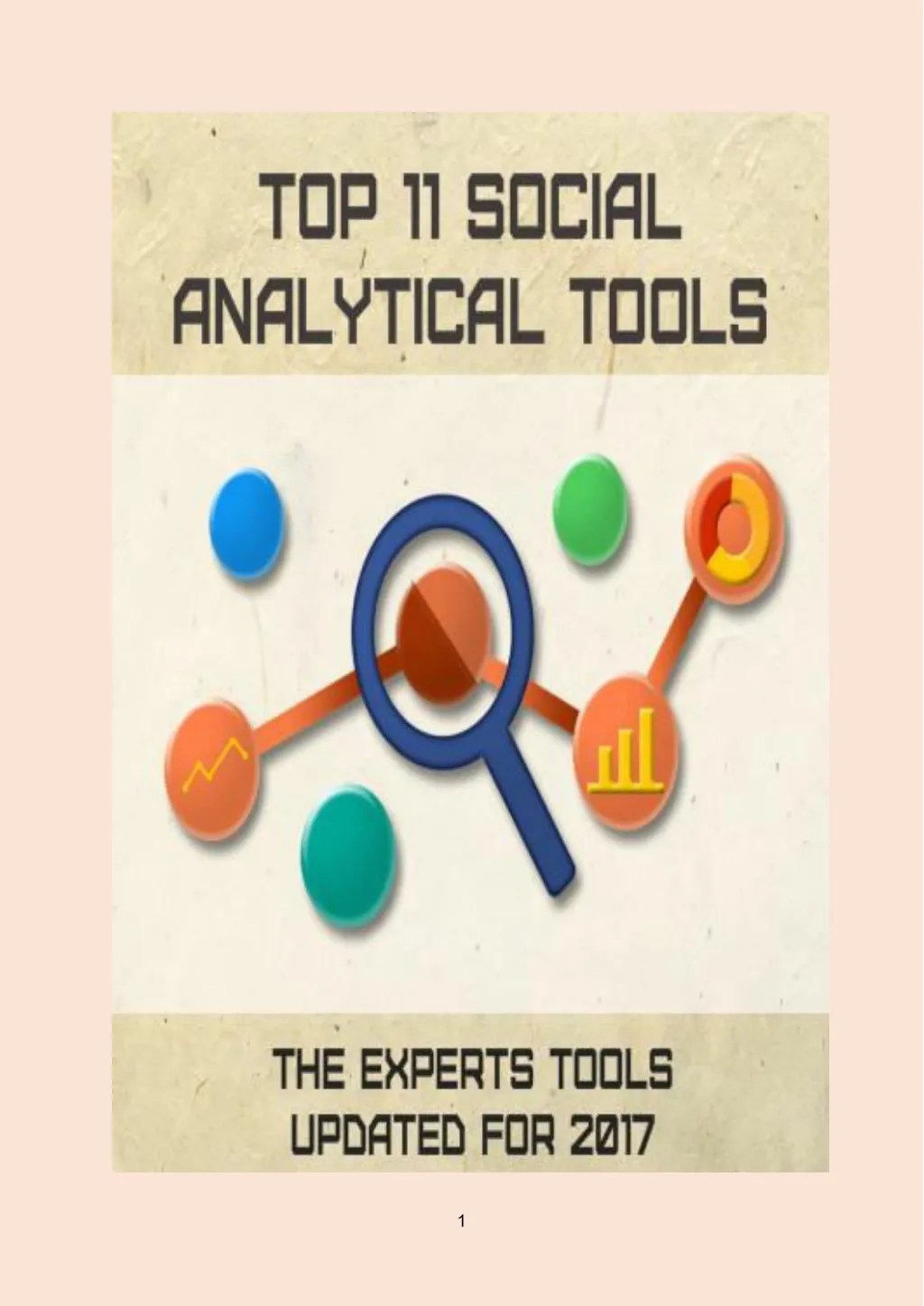 PPT Top 11 Social Analytical Tools PowerPoint Presentation, free