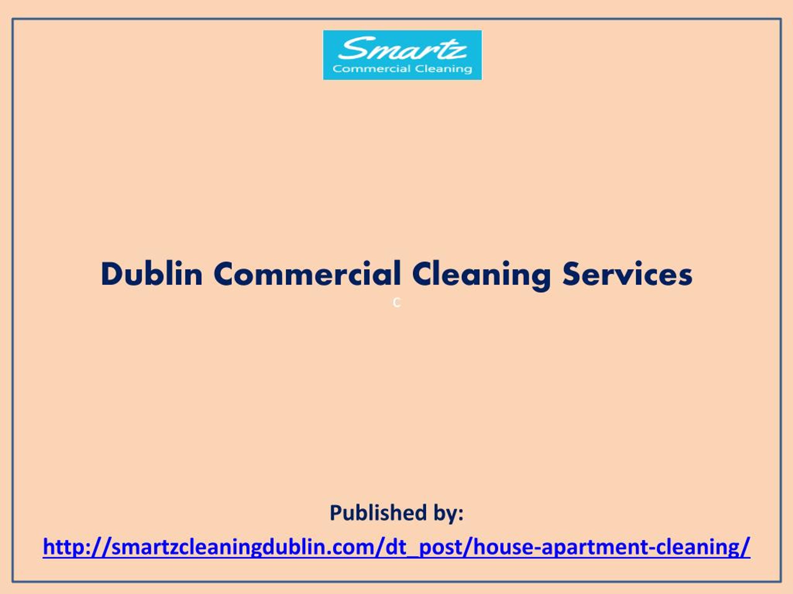 PPT Dublin Commercial Cleaning Services PowerPoint Presentation, free