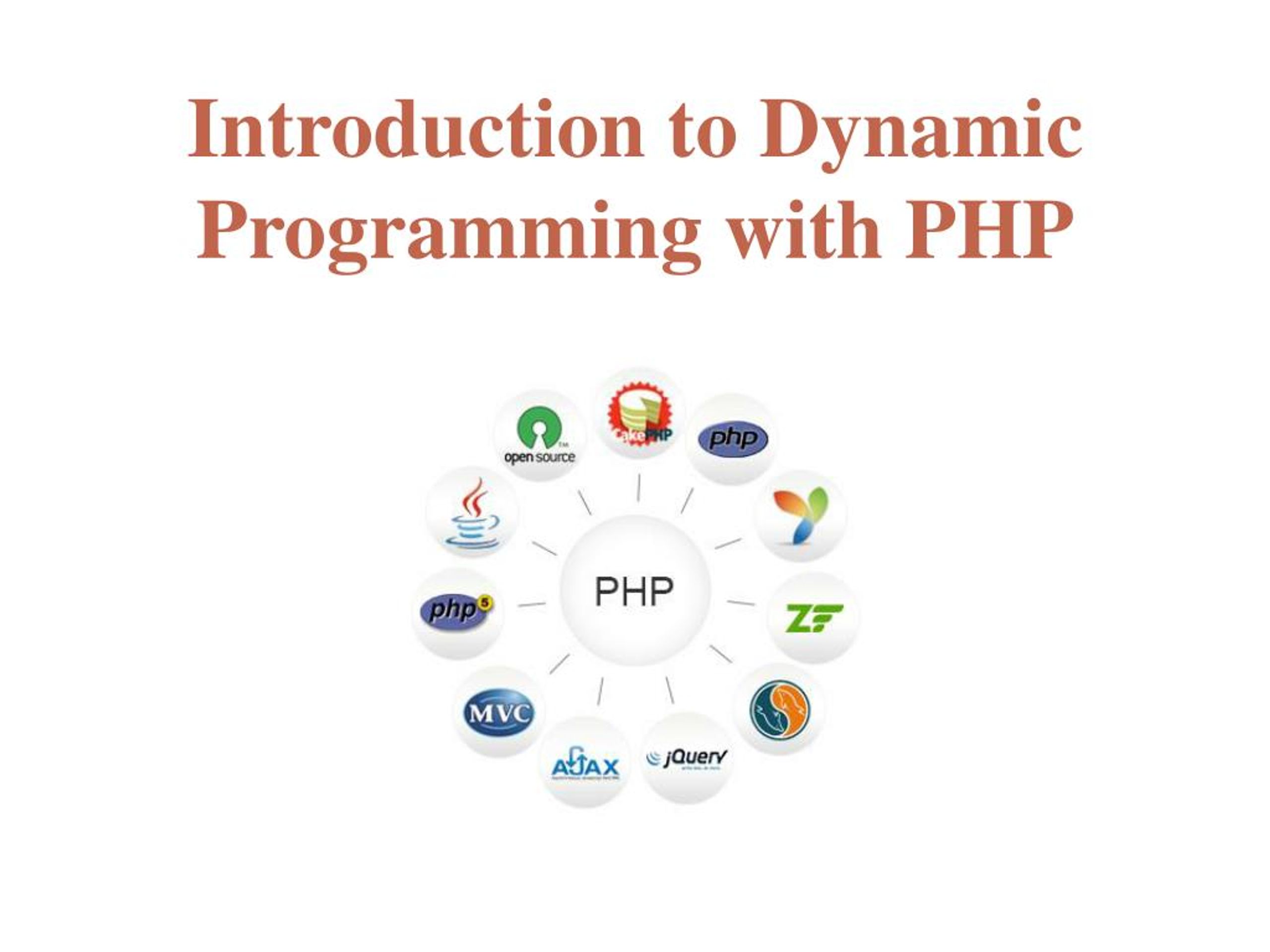PPT Introduction to Dynamic Programming with PHP PowerPoint