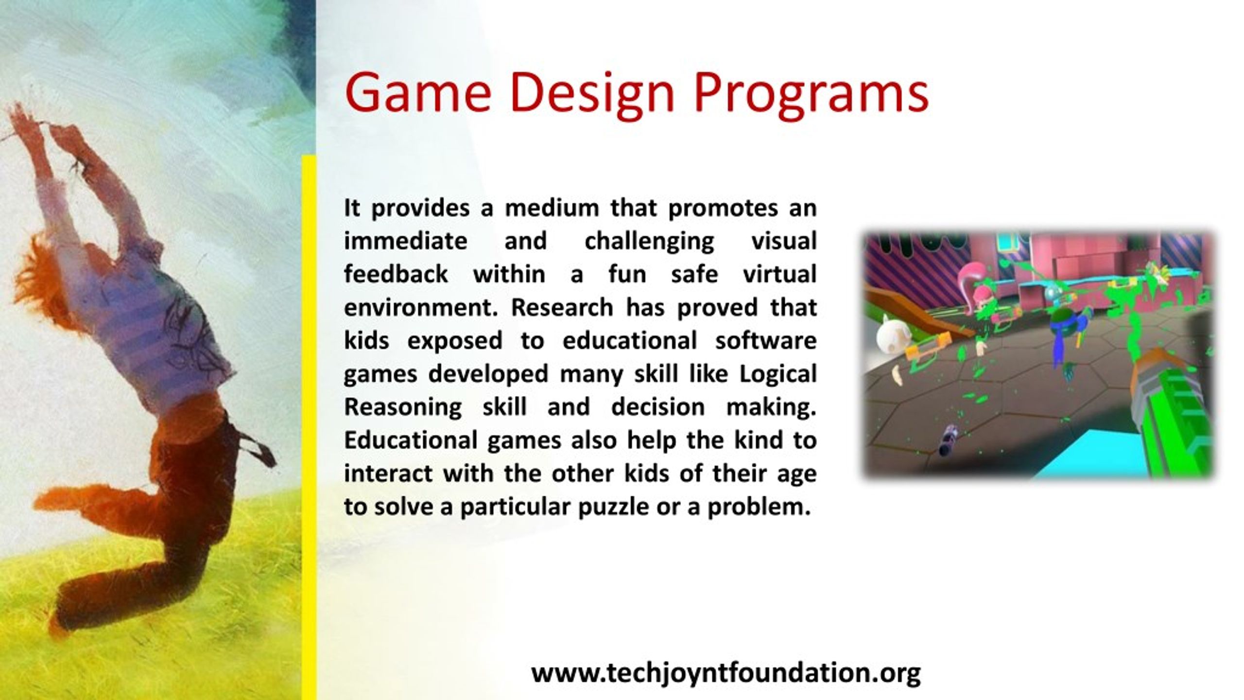 PPT How Game Design Programs Help Kids To Learn? PowerPoint