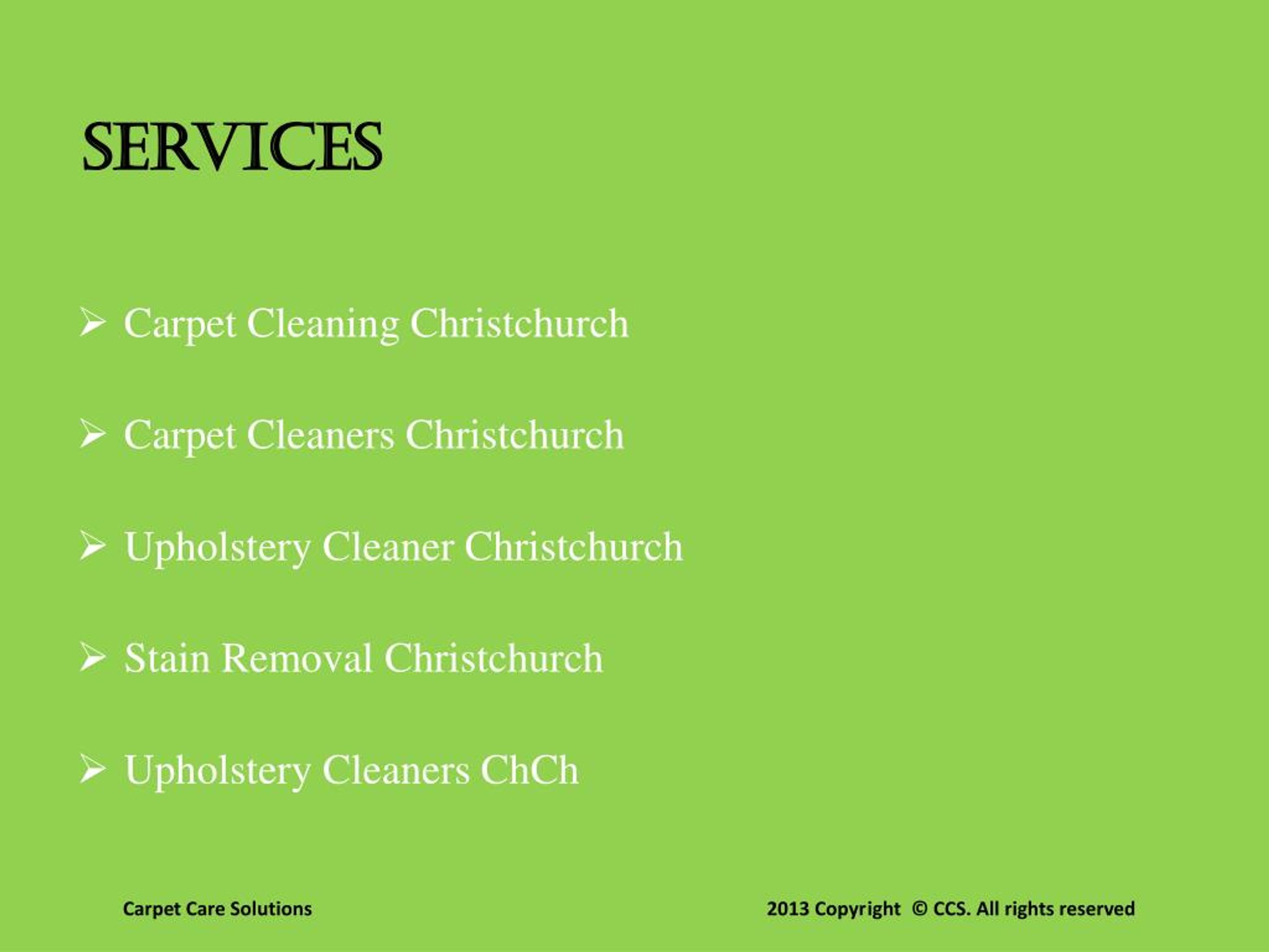PPT Carpet Cleaners Christchurch PowerPoint Presentation, free