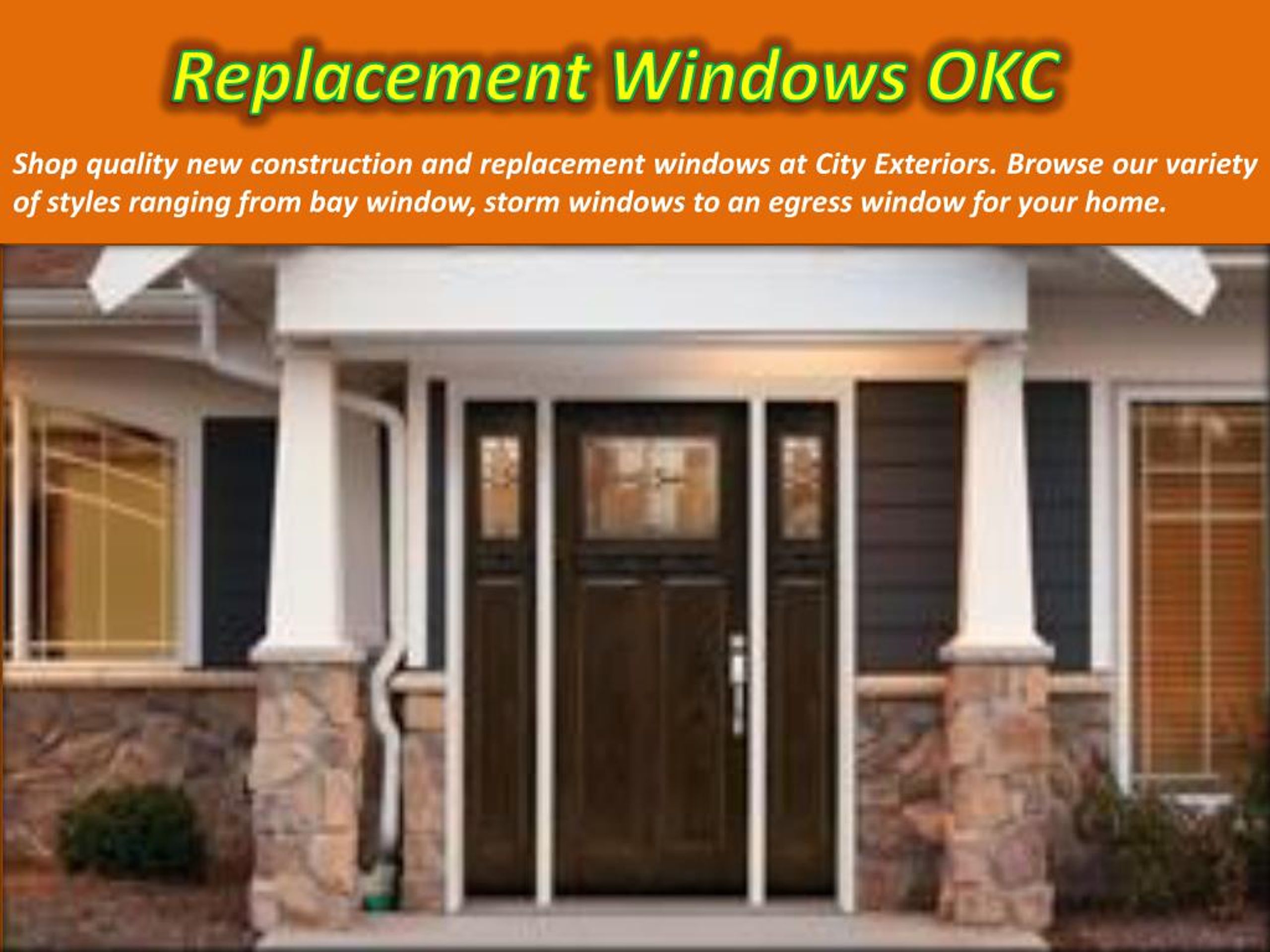PPT Replacement Windows OKC PowerPoint Presentation, free download