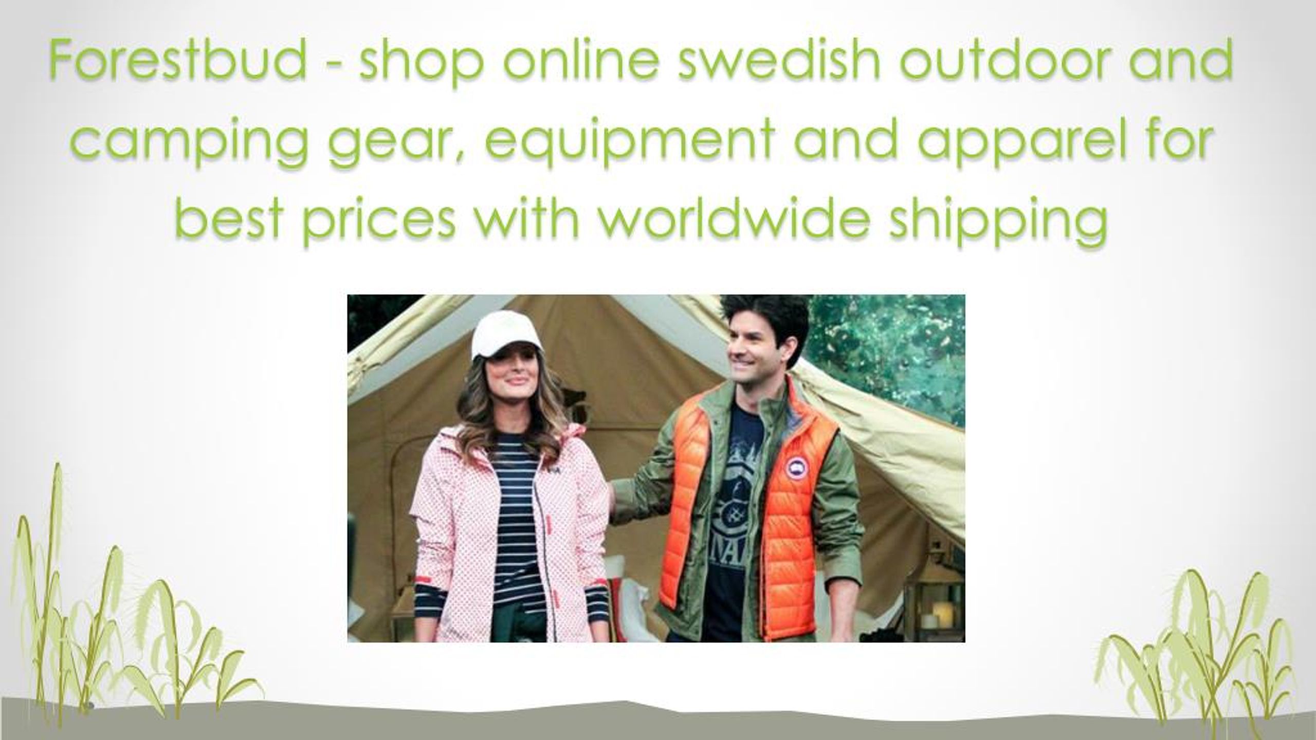 PPT Camping Gear Online PowerPoint Presentation, free download ID