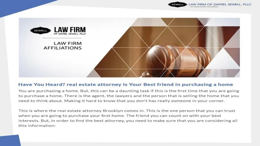 PPT Commercial Real Estate Lawyer Brooklyn PowerPoint Presentation