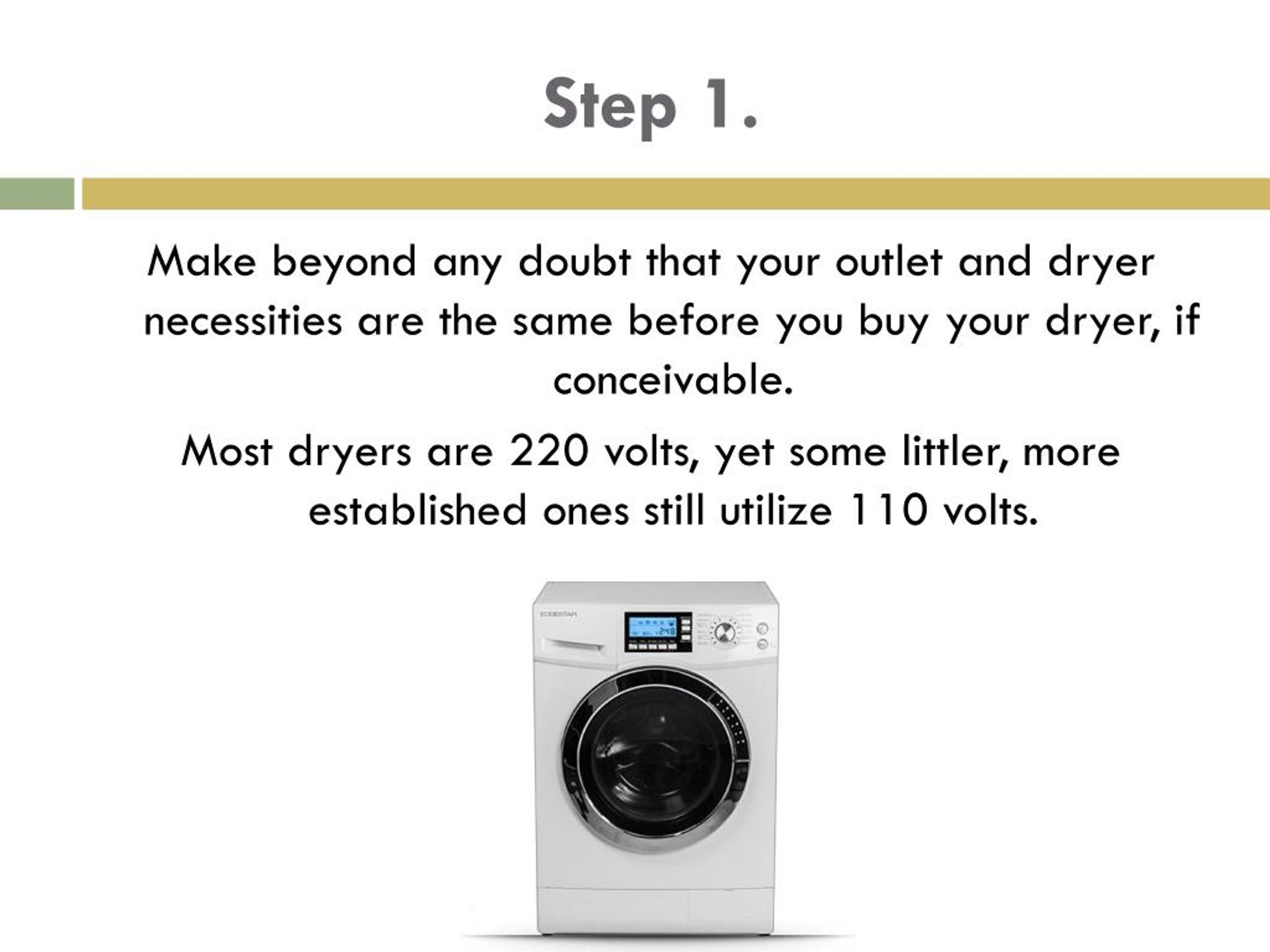 PPT Dryer Belts Repair Safety and Steps on How to Install an Electric Dryer PowerPoint