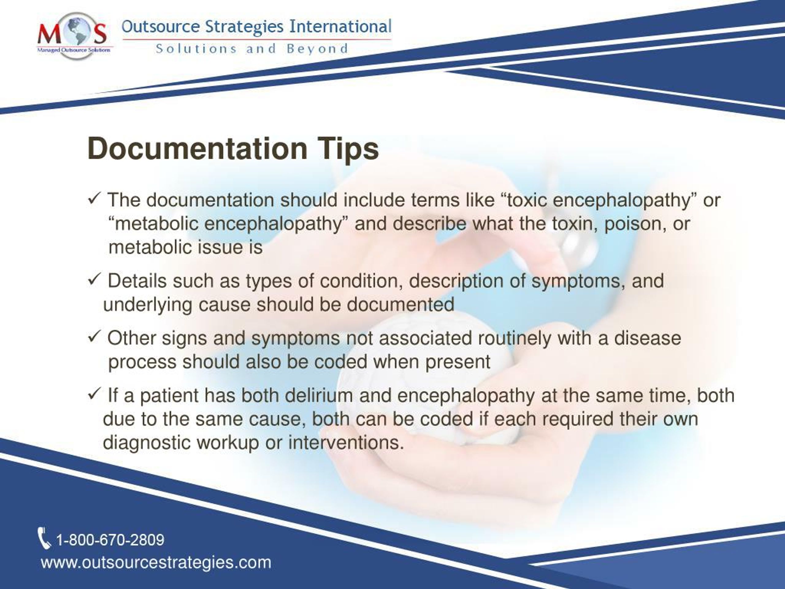 PPT Using the Right ICD10 Codes to Document Encephaloopathy PowerPoint Presentation ID7751441