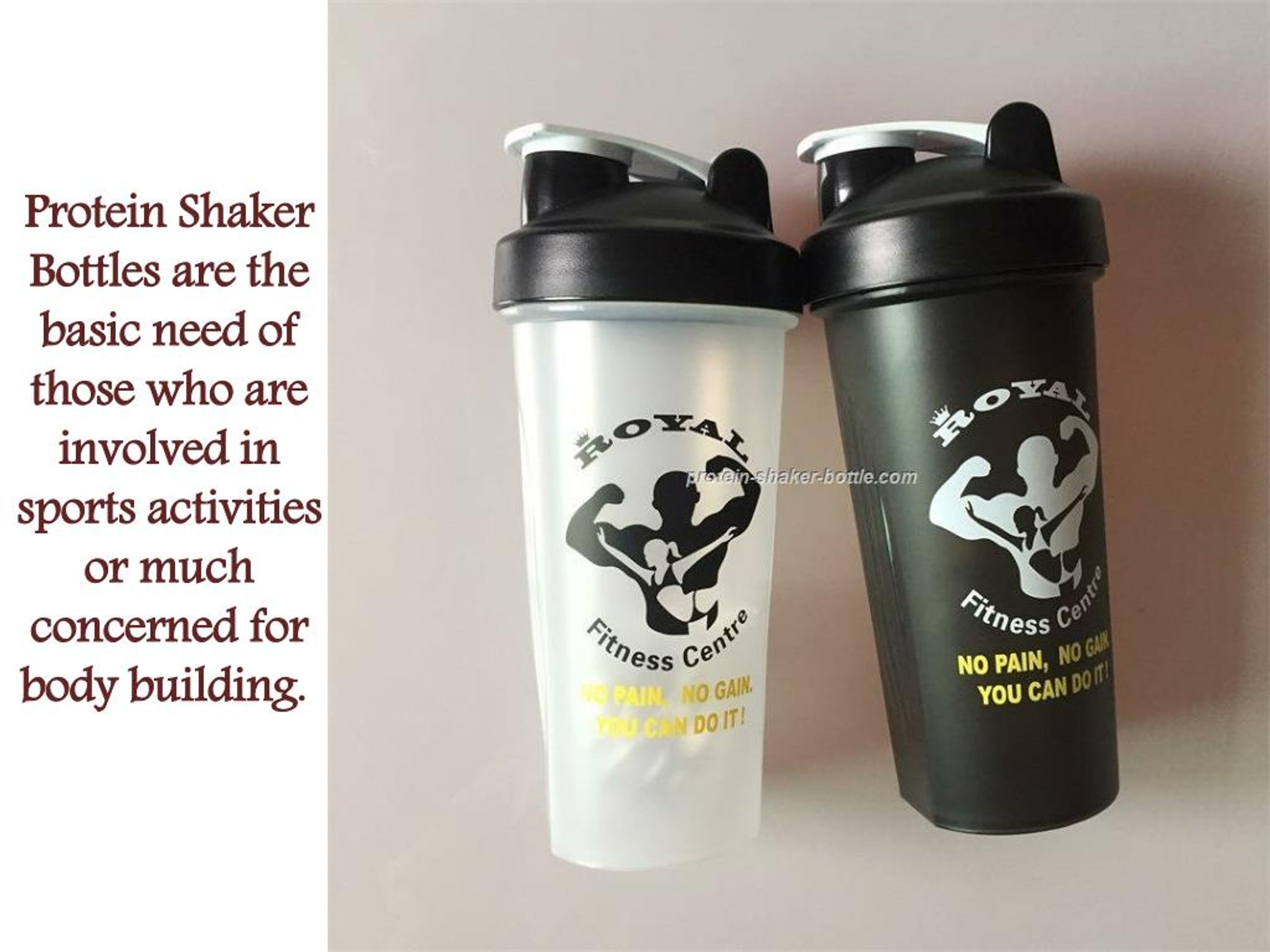 PPT Personalized Shaker Bottle Essential for Sportsmen and