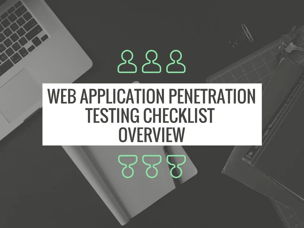 PPT Web Application Testing Checklist Overview PowerPoint