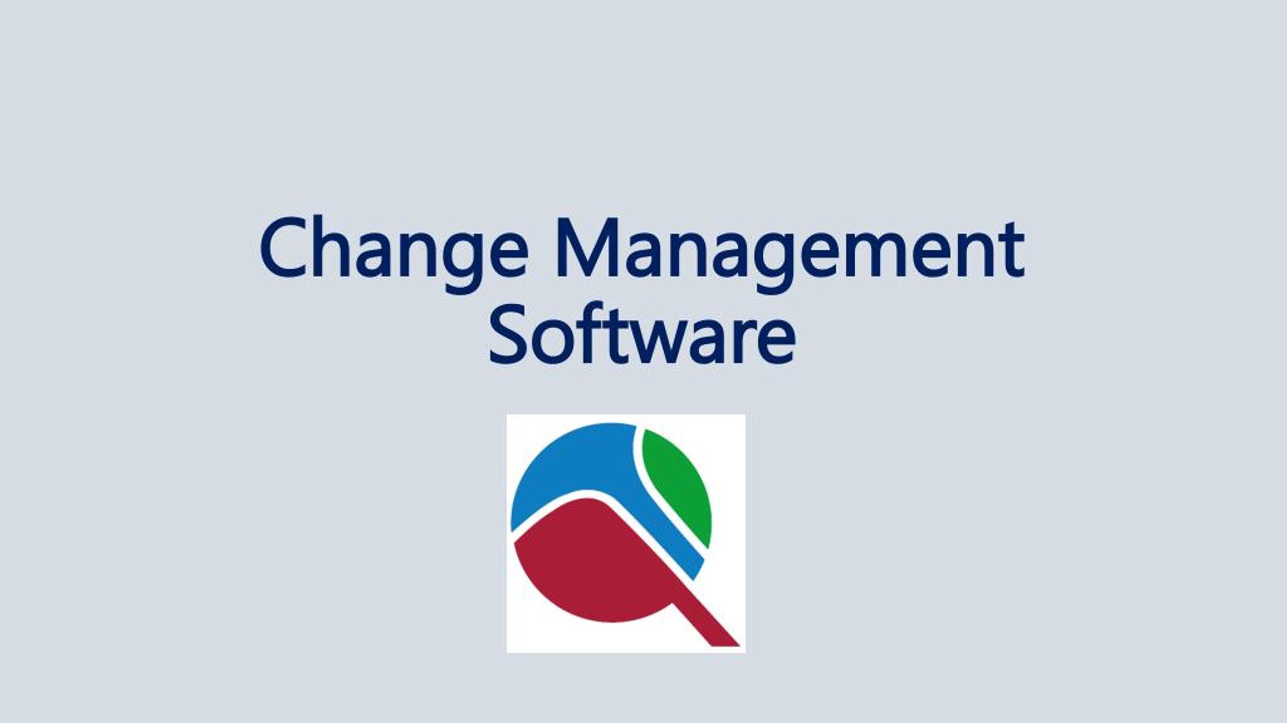 PPT Change Management Software System PowerPoint Presentation, free