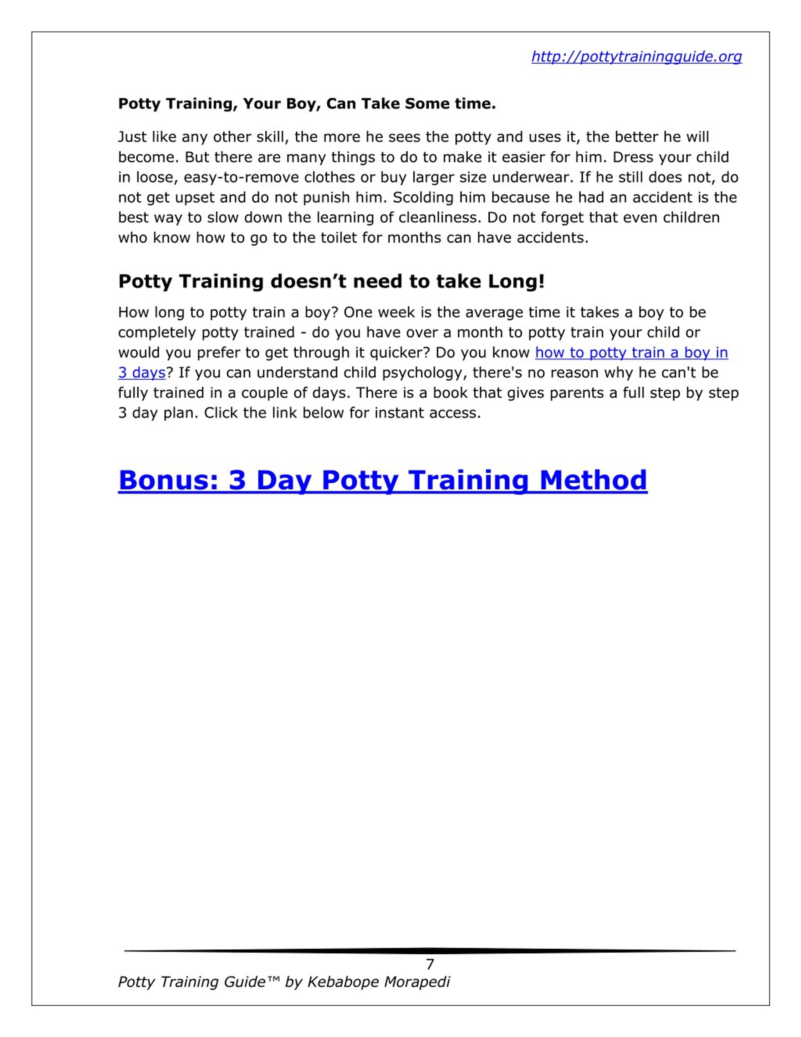 PPT Potty Training Boys PowerPoint Presentation, free download ID