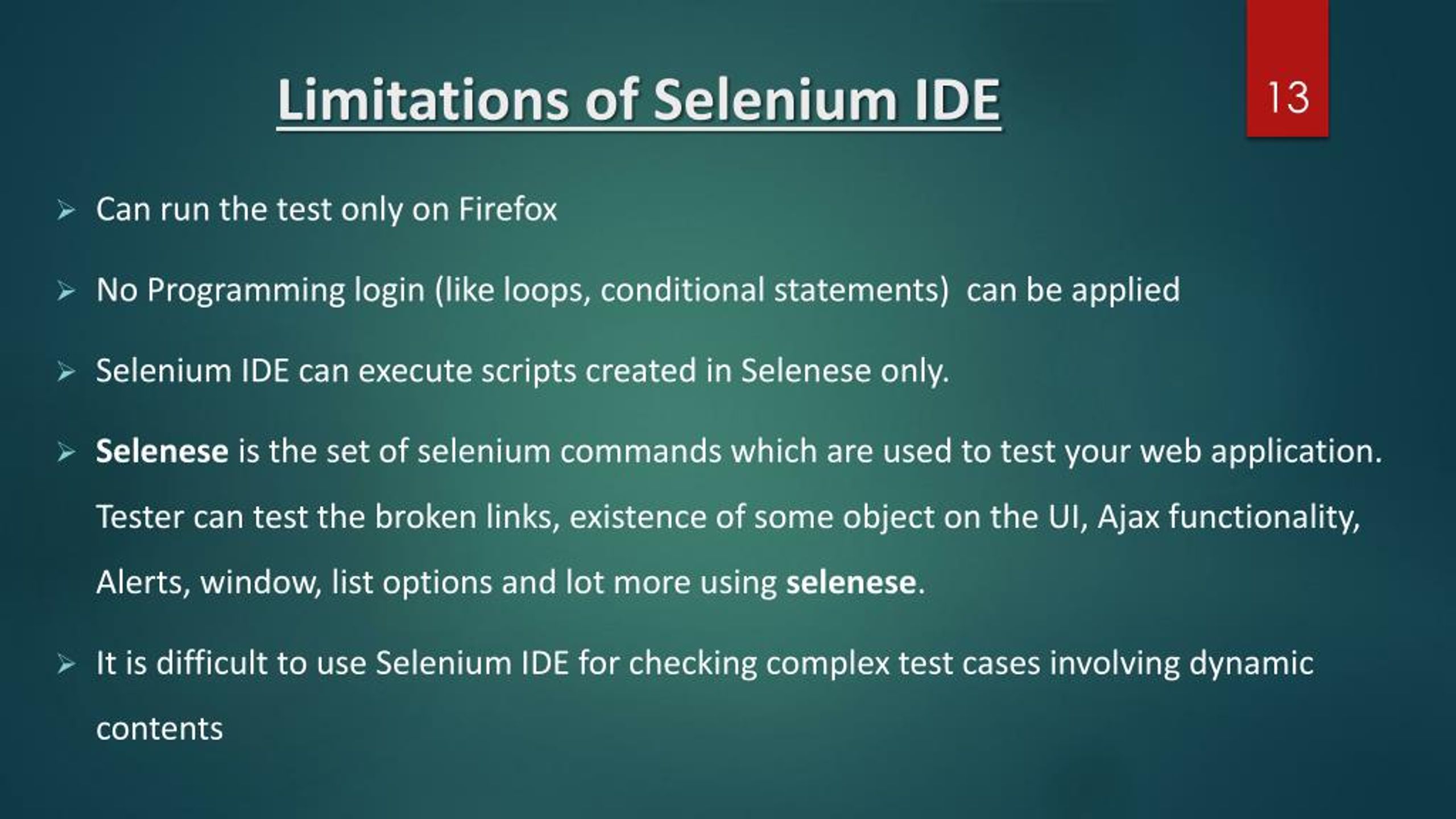 PPT Test Automation Using Selenium PowerPoint Presentation, free
