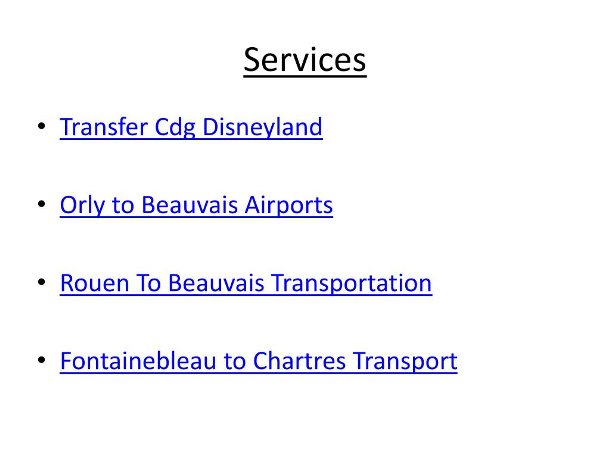 PPT Orly to Beauvais Airports PowerPoint Presentation, free download