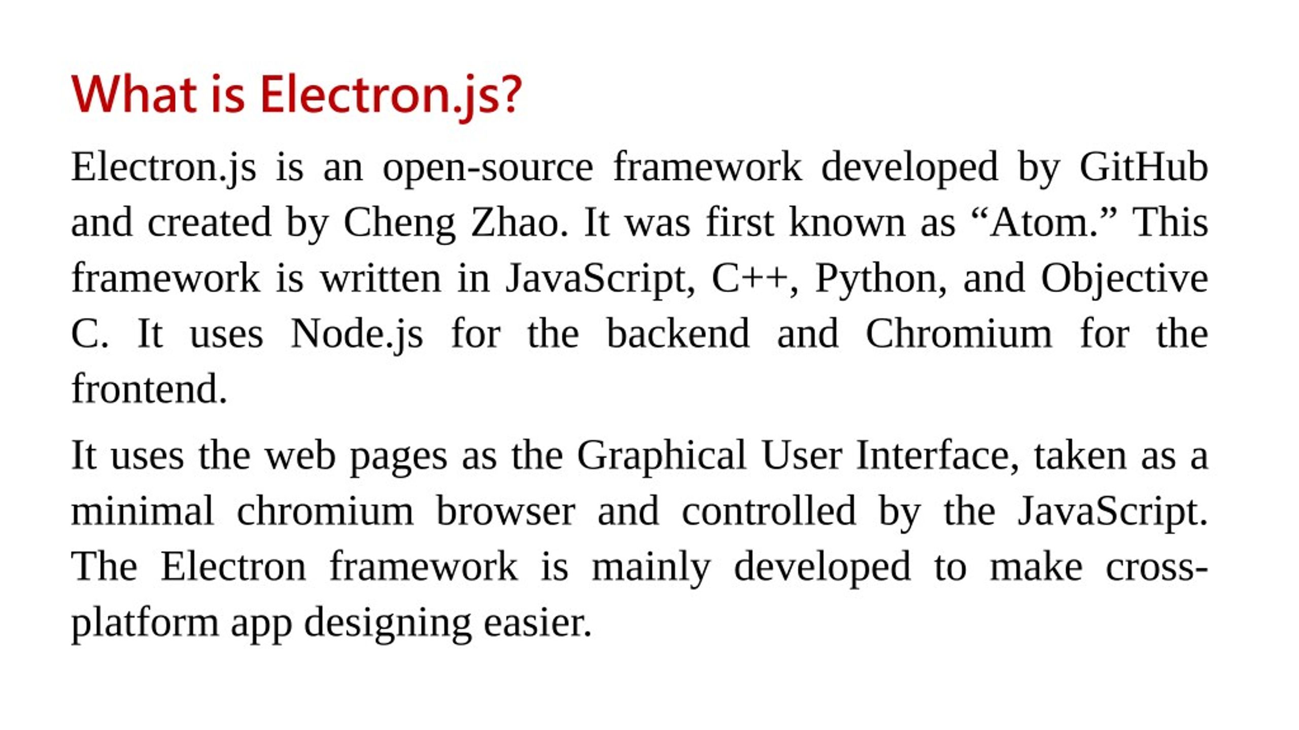 PPT An Insight into Building CrossPlatform Desktop Apps with