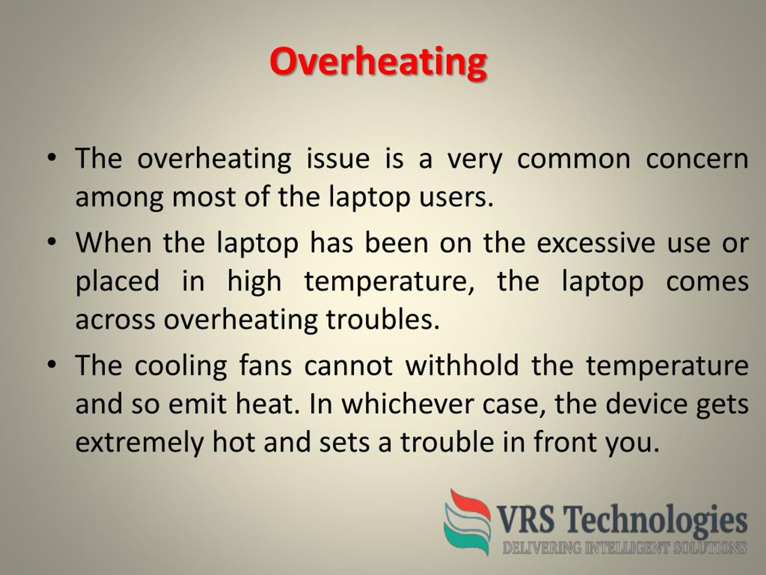 PPT Laptop Repair for a Sudden Shutdown PowerPoint Presentation, free