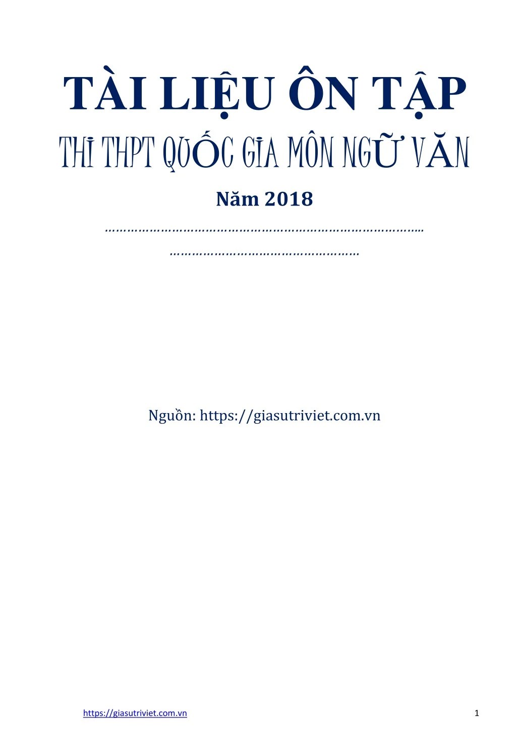 PPT TÃ i Liá»‡u Ã”n Táº­p THPT MÃ´n Ngá»¯ VÄƒn PowerPoint