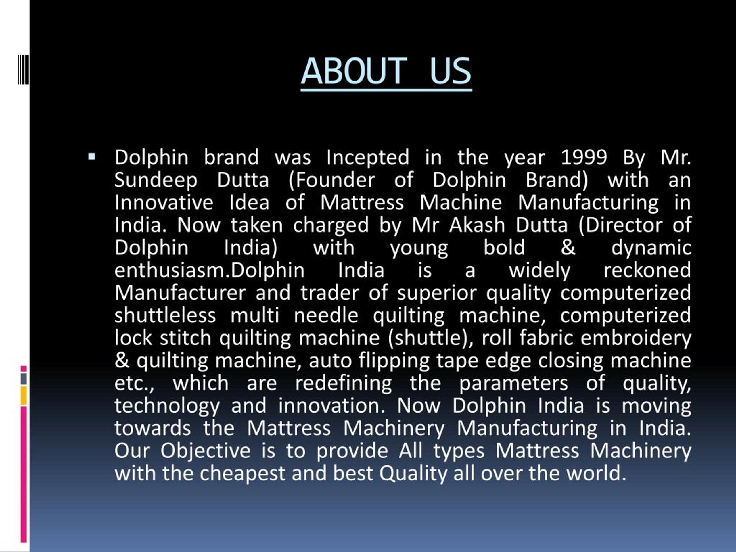 PPT Quilting Machine Manufacturers In India PowerPoint Presentation