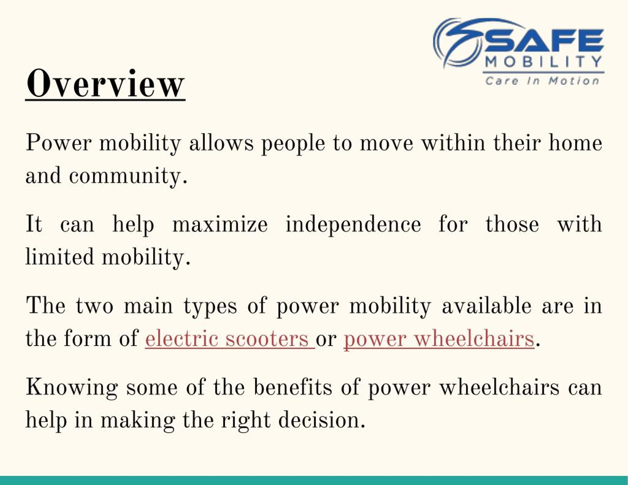 PPT What are the Benefits of Power Wheelchair? PowerPoint