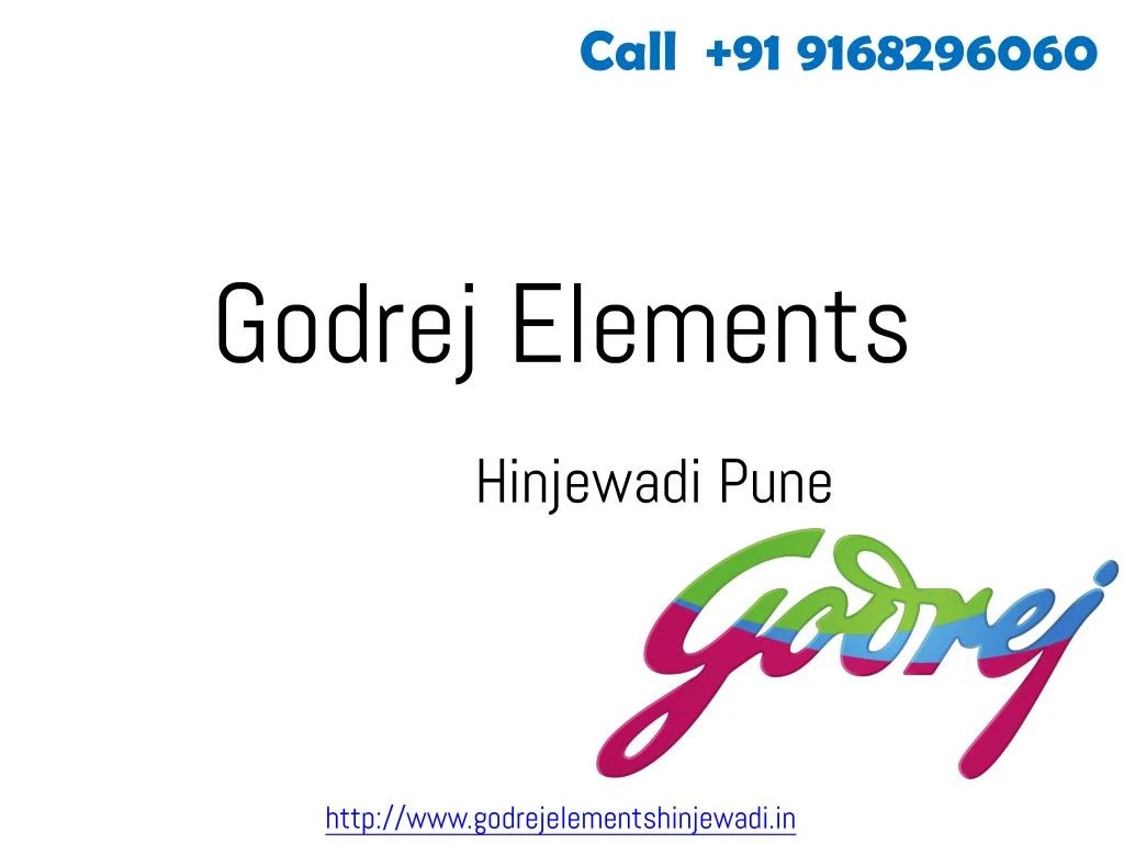 PPT Godrej Elements Pre Launch Project Hinjewadi Pune PowerPoint