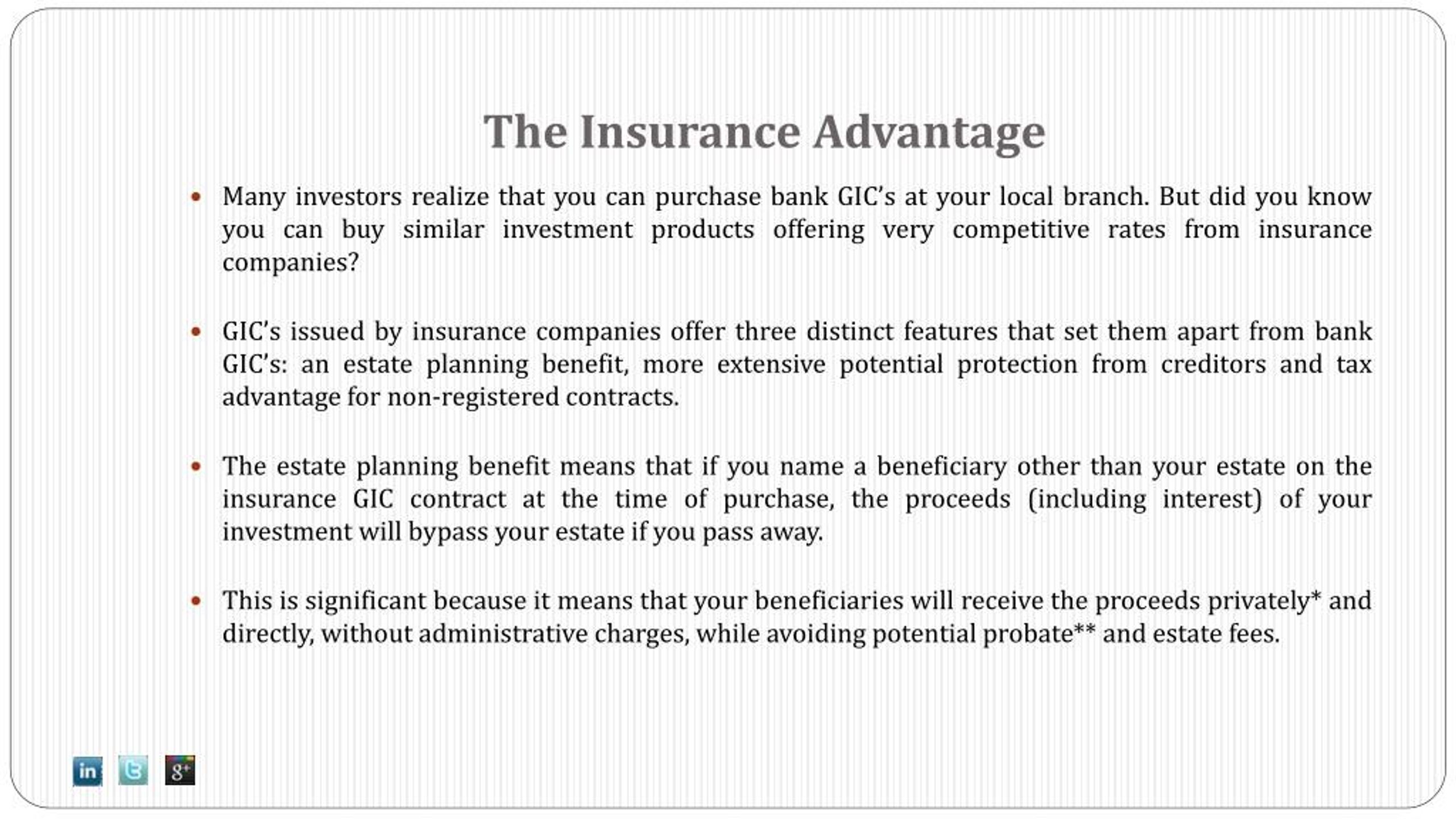 PPT Get The Best GIC Rates in Victoria BC With Discovery Insurance Service PowerPoint