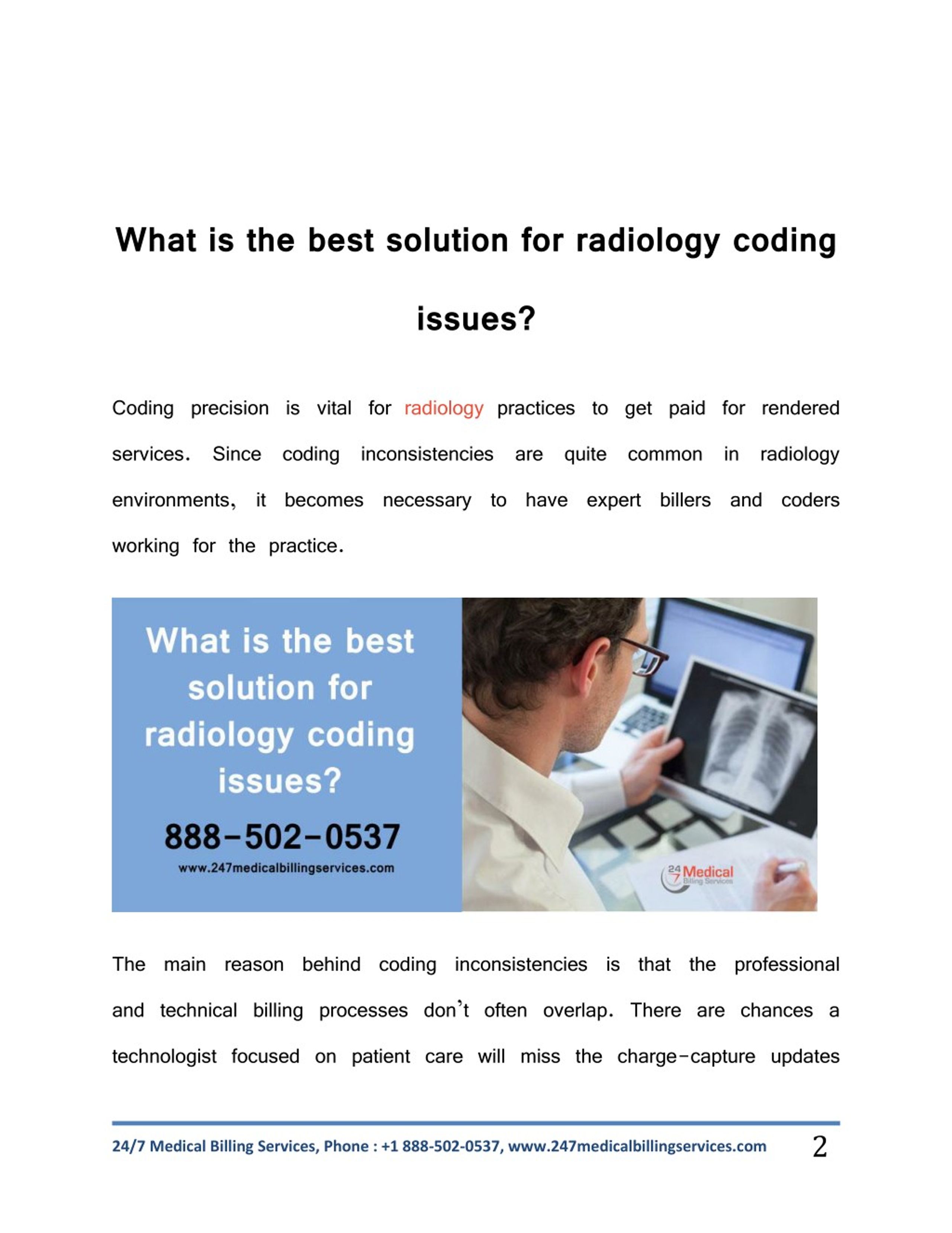 PPT What is the best solution for radiology coding issues? PowerPoint
