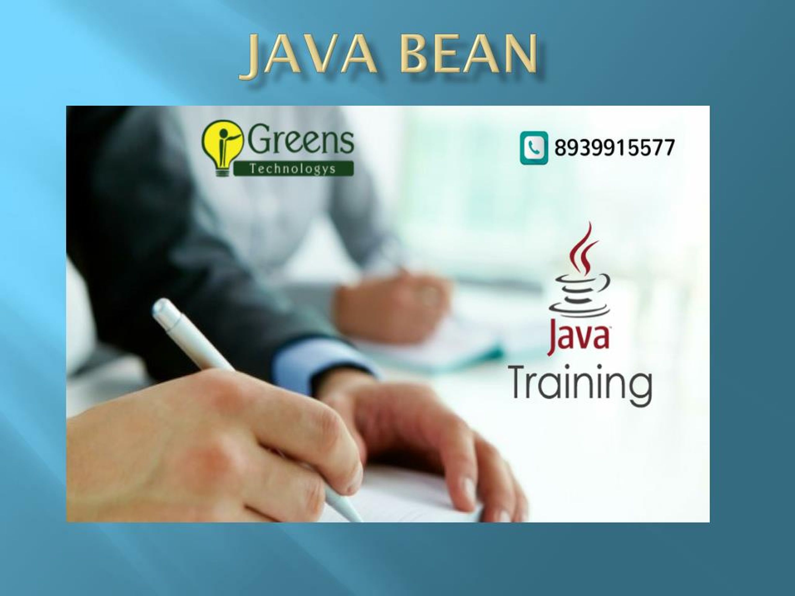 PPT Java Bean PowerPoint Presentation, free download ID7863077