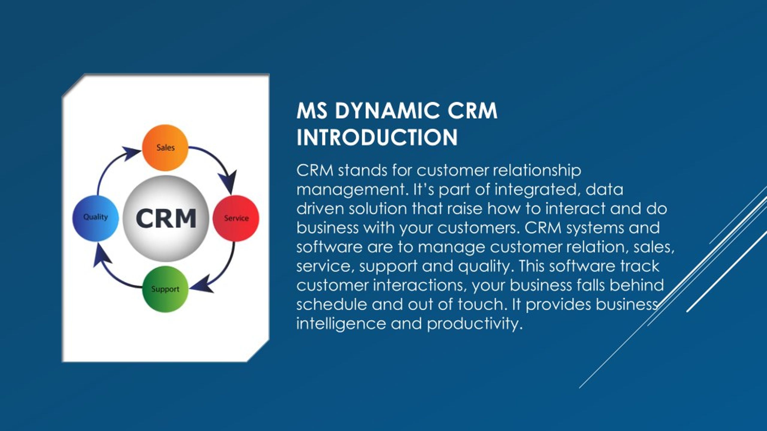 PPT What is Microsoft Dynamics CRM used for? PowerPoint Presentation