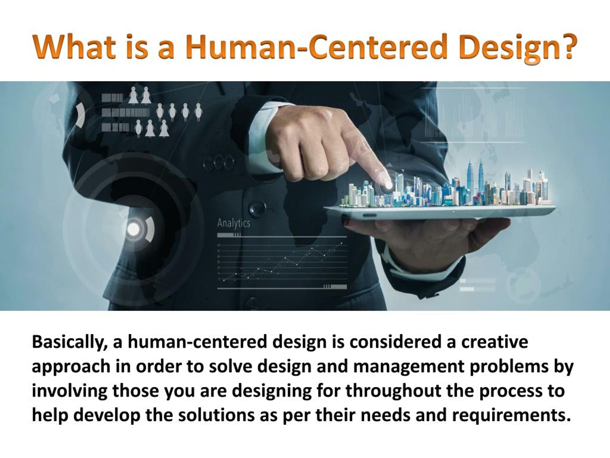 PPT A Shift to HumanCentered Design and Technology PowerPoint