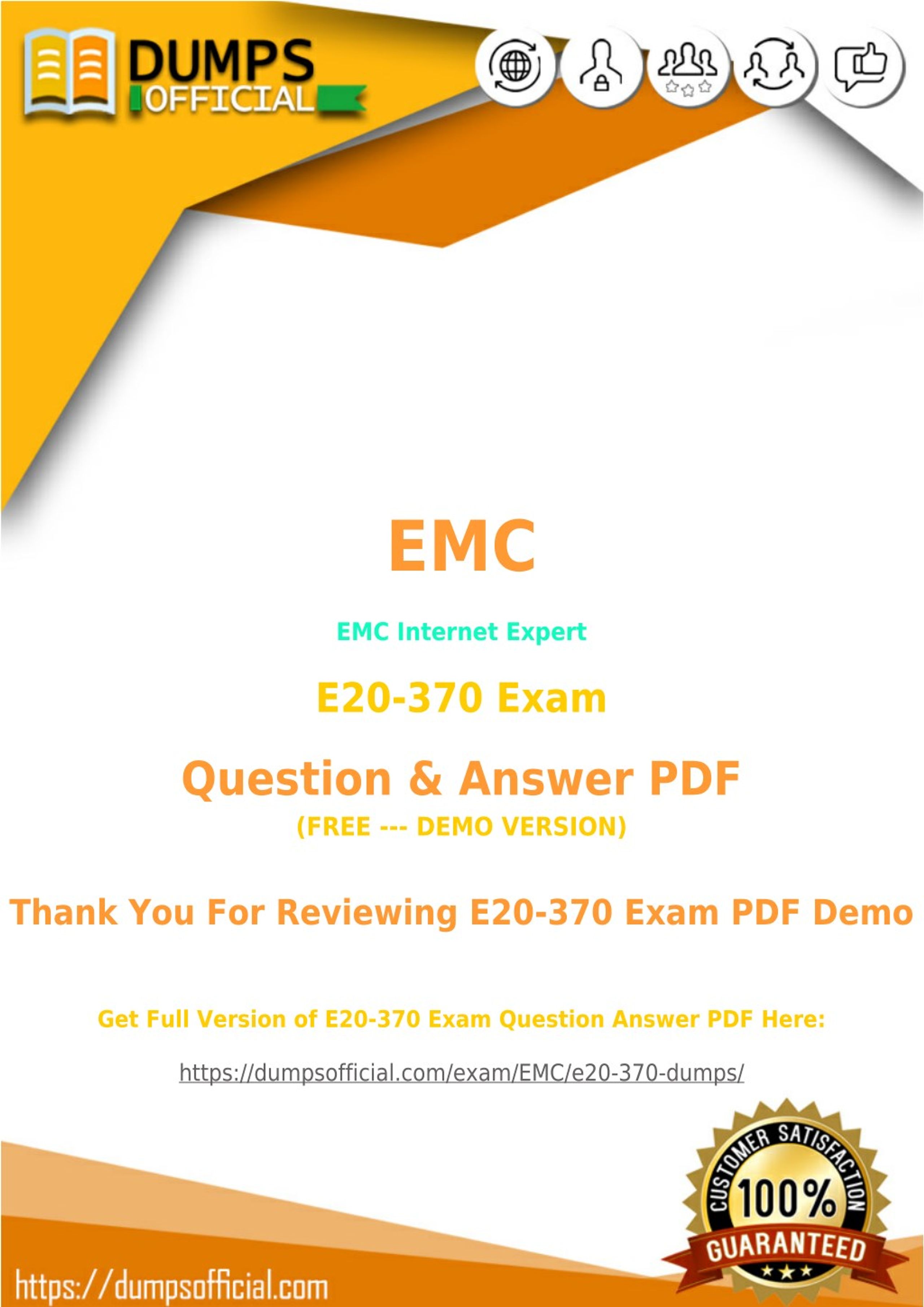 PPT [Free] Latest EMC E20370 Exam Questions PowerPoint Presentation