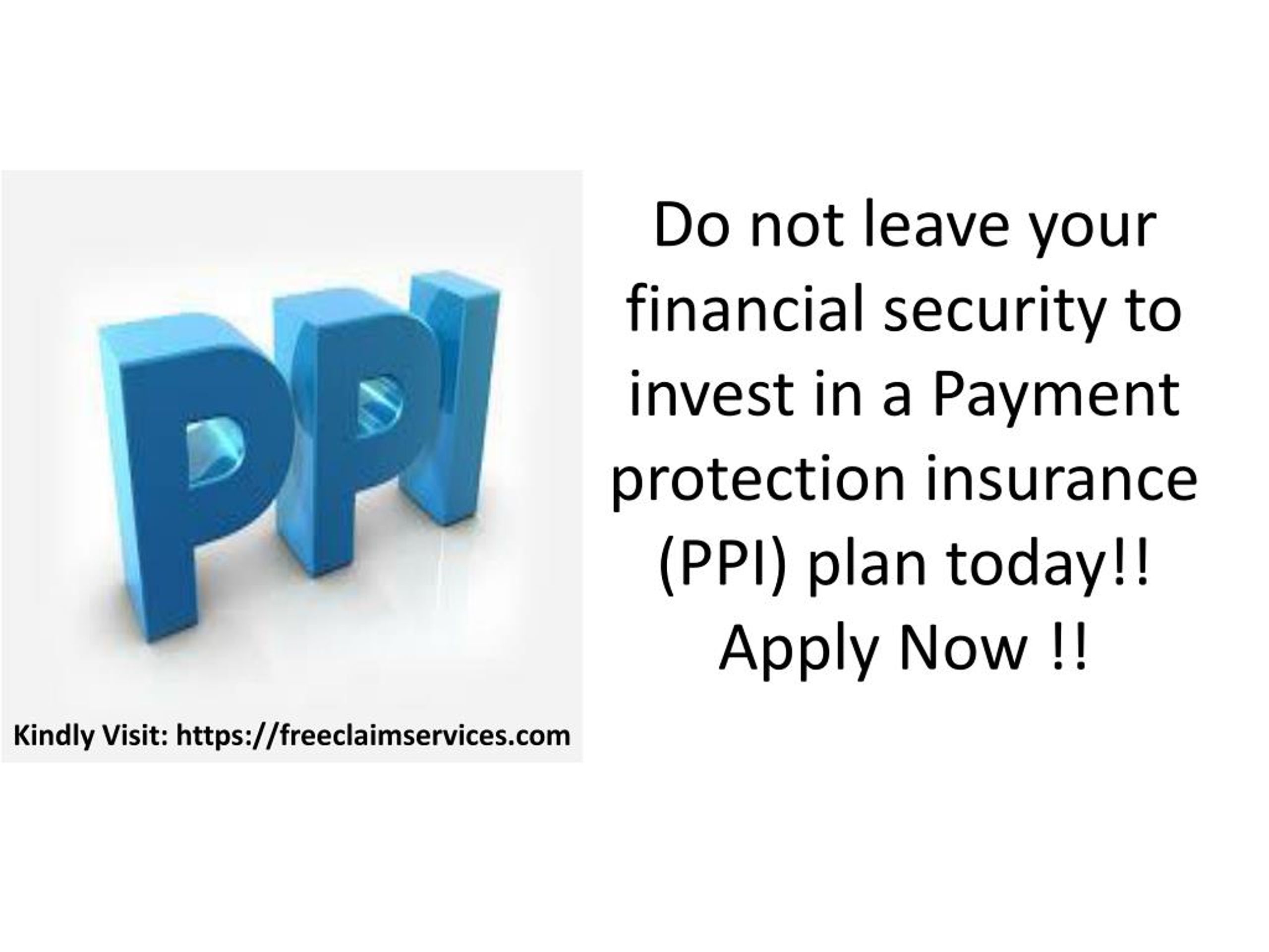 PPT Payment Protection Insurance UK Claim Services PowerPoint Presentation ID7895998