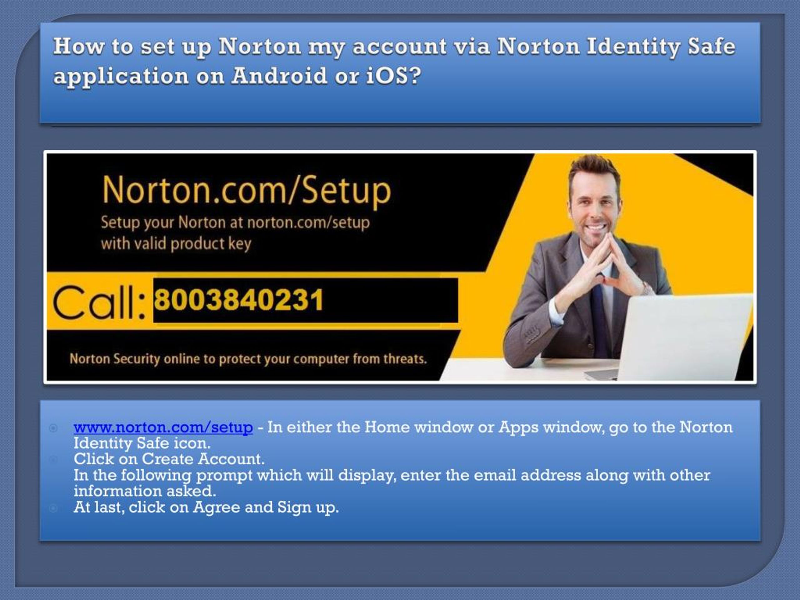 PPT Norton com/MyAccount Norton My Account PowerPoint Presentation