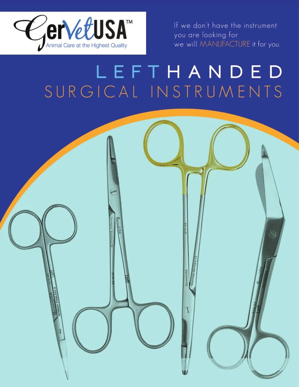 PPT Left Handed Veterinary Surgical Instruments PowerPoint
