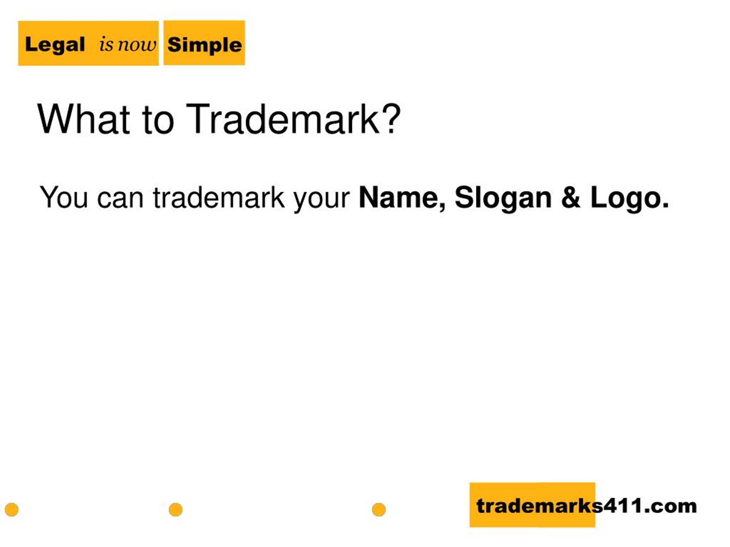 PPT What is a trademark? definition and meaning Trademarks411