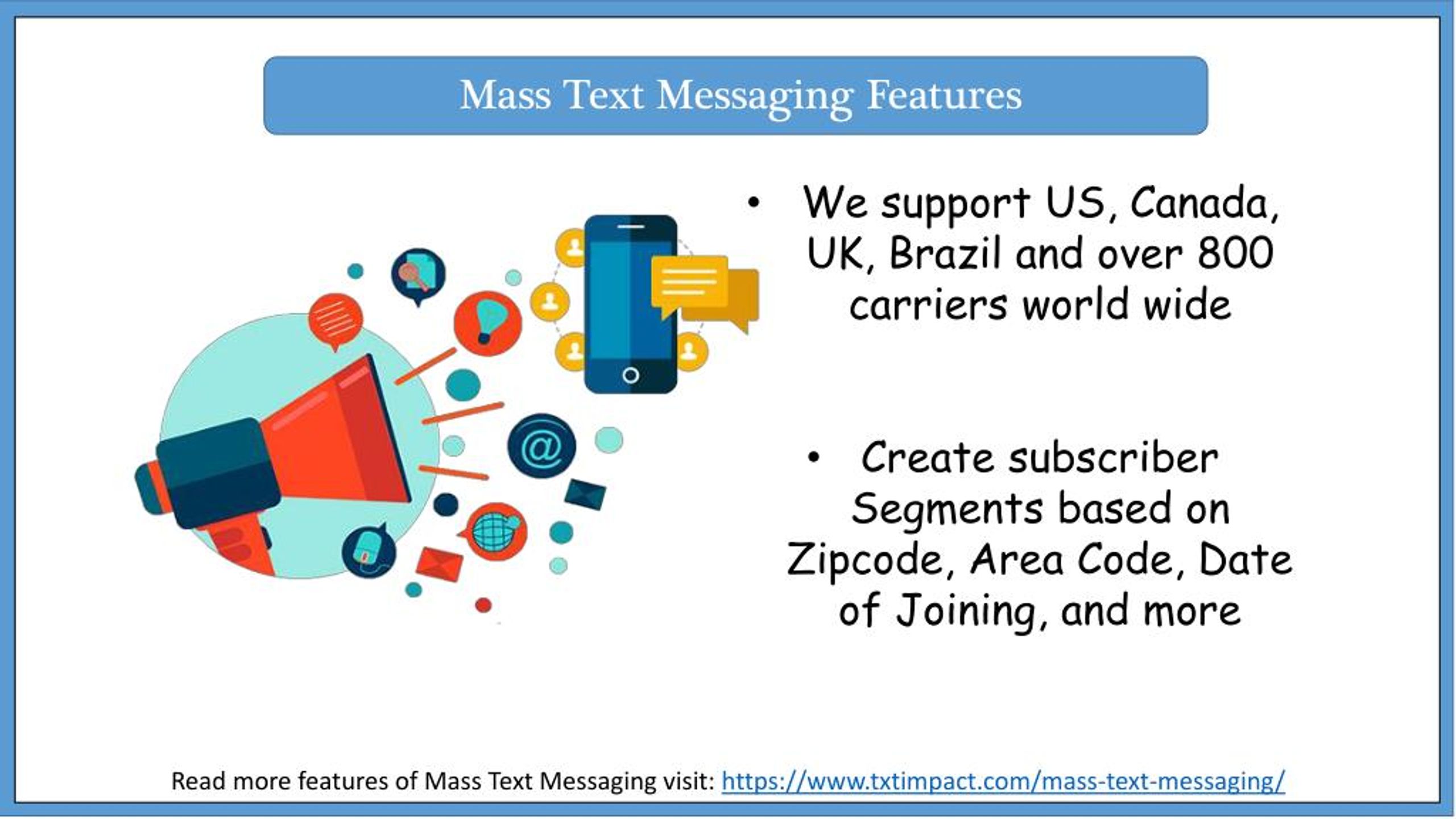 PPT Easily Send Mass Text Messages TXTImpact PowerPoint Presentation