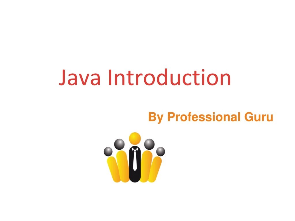 PPT Introduction to JAVA PowerPoint Presentation, free download ID7980485