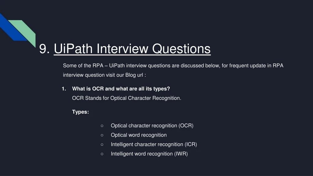 PPT UiPath Online training PowerPoint Presentation ID8001574