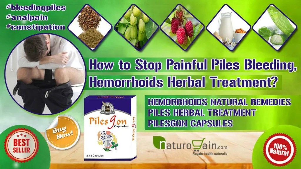 PPT How to Stop Painful Piles Bleeding, Hemorrhoids Herbal Treatment