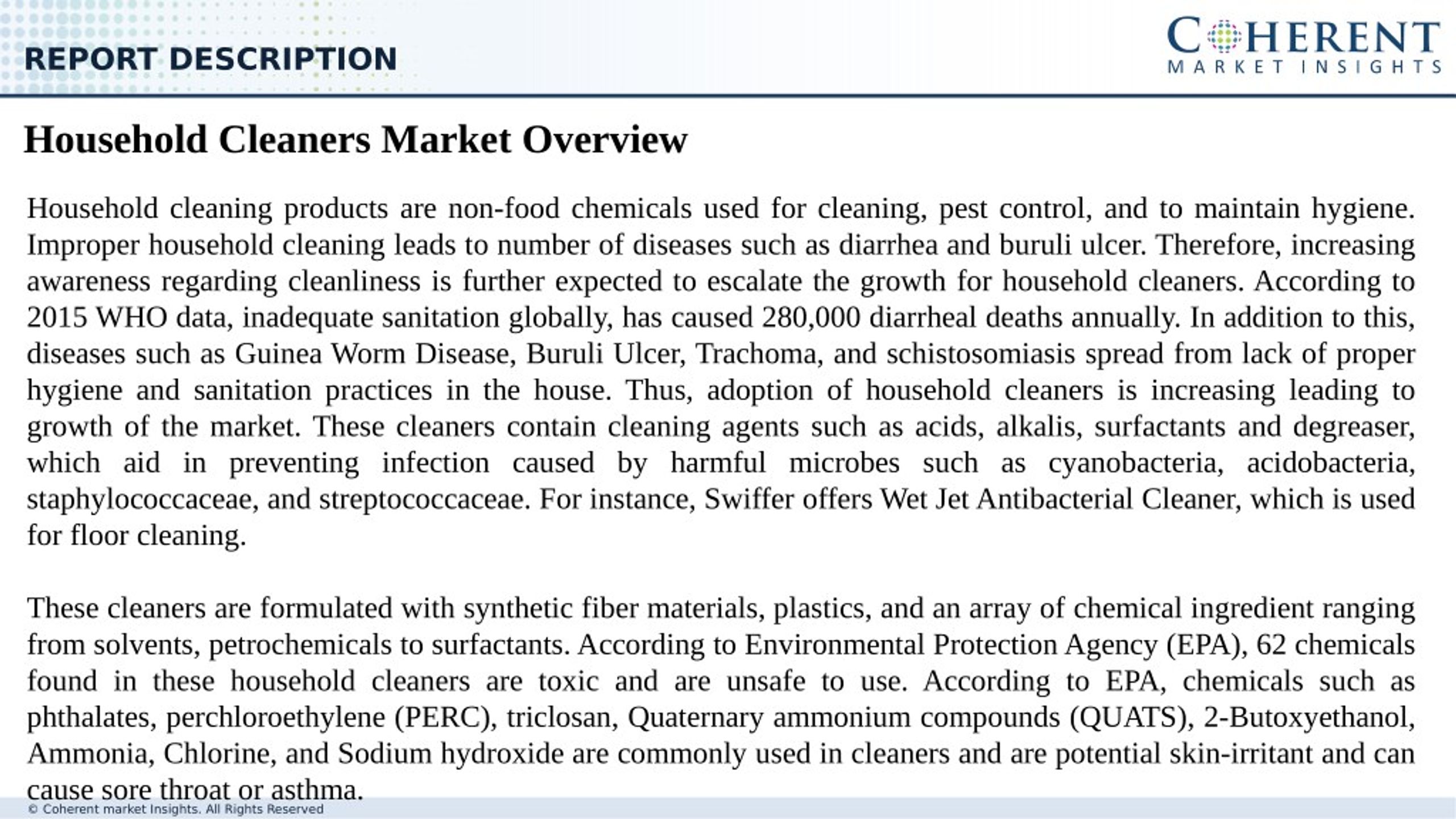 PPT Household Cleaners Market Analysis and Growth Outlook 2025