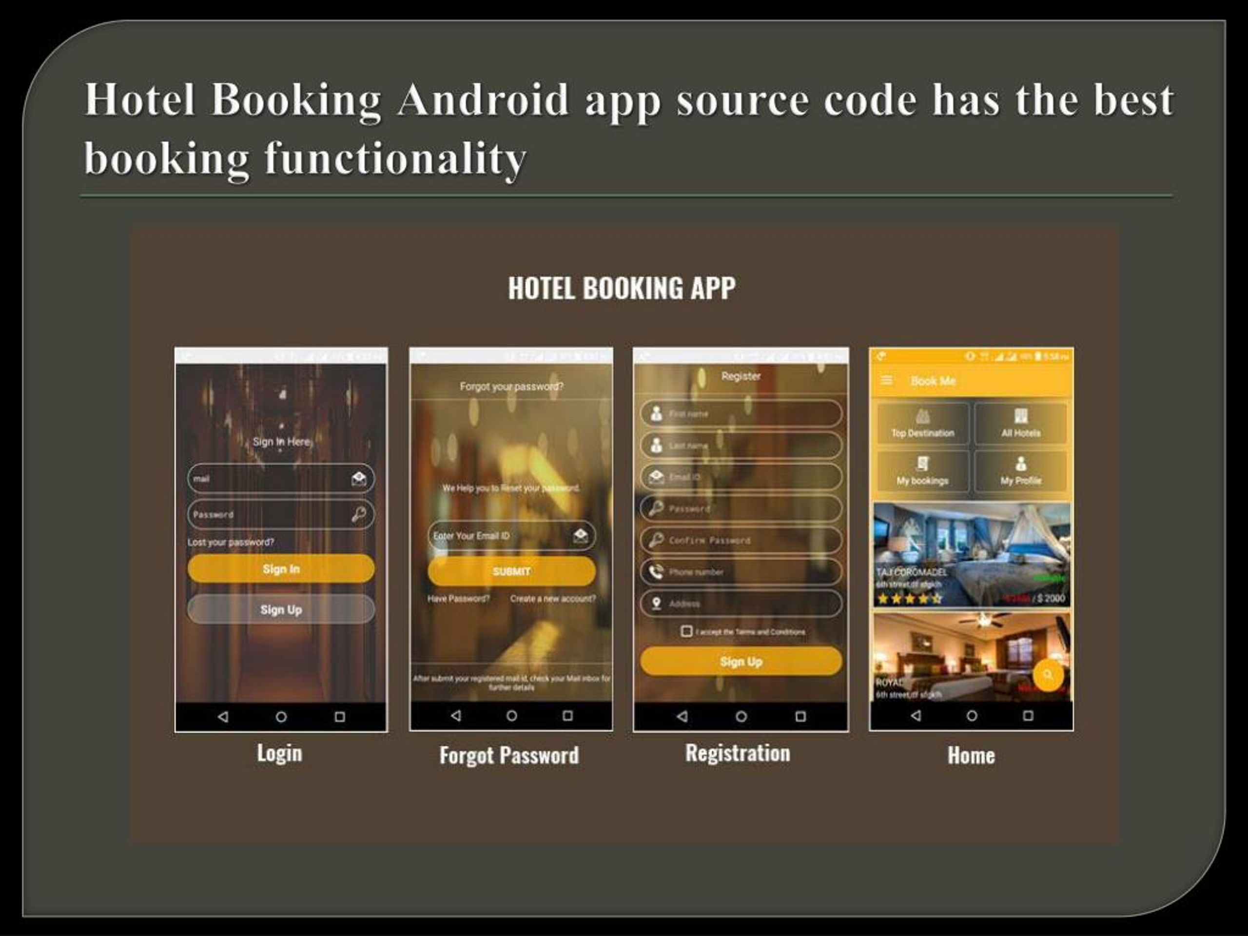 PPT Best Hotel Booking Android Application Hotel Booking Android
