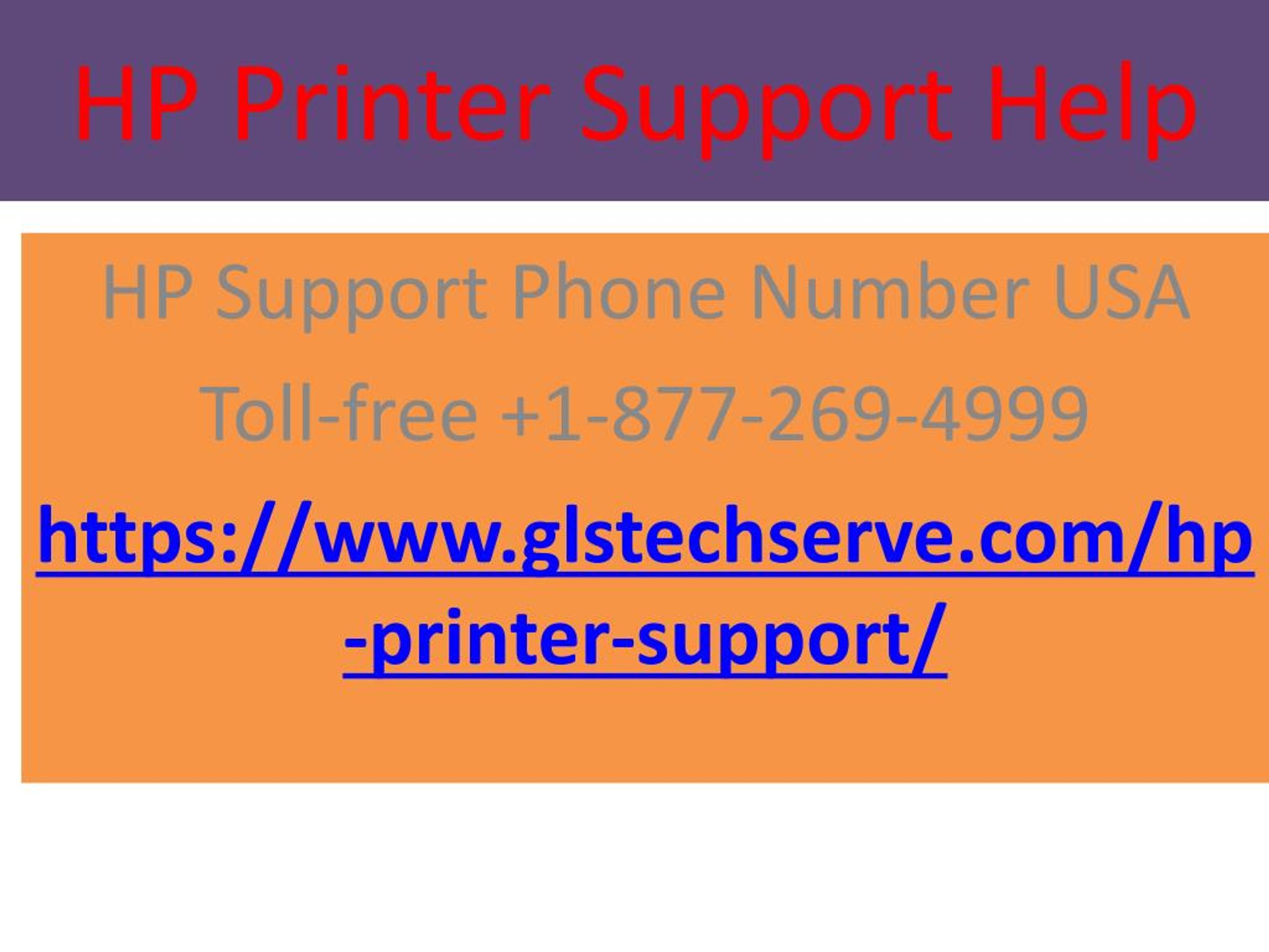PPT HP Printer Customer Help 18772694999 PowerPoint Presentation