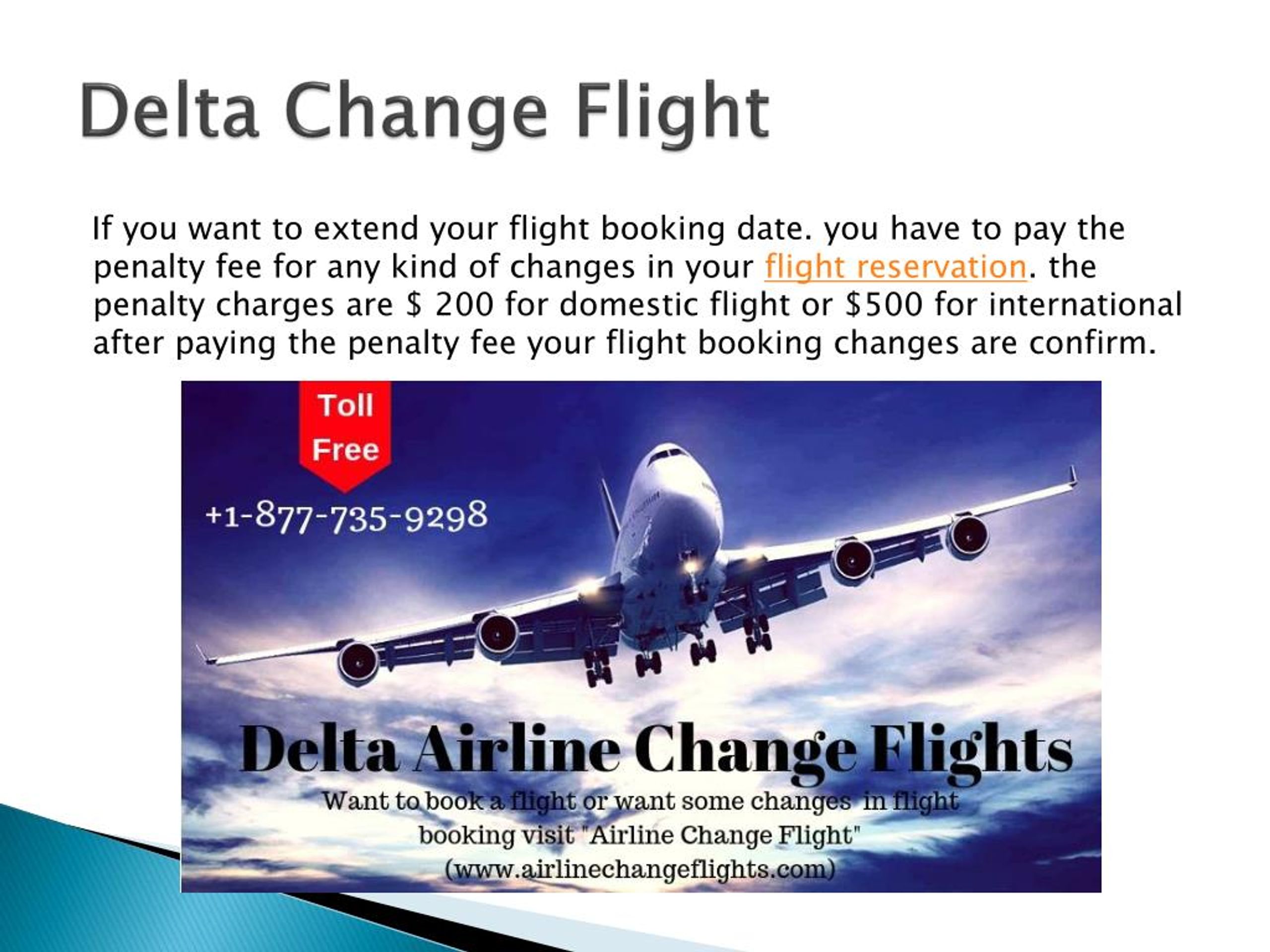 PPT Delta Change Flight PowerPoint Presentation, free download ID