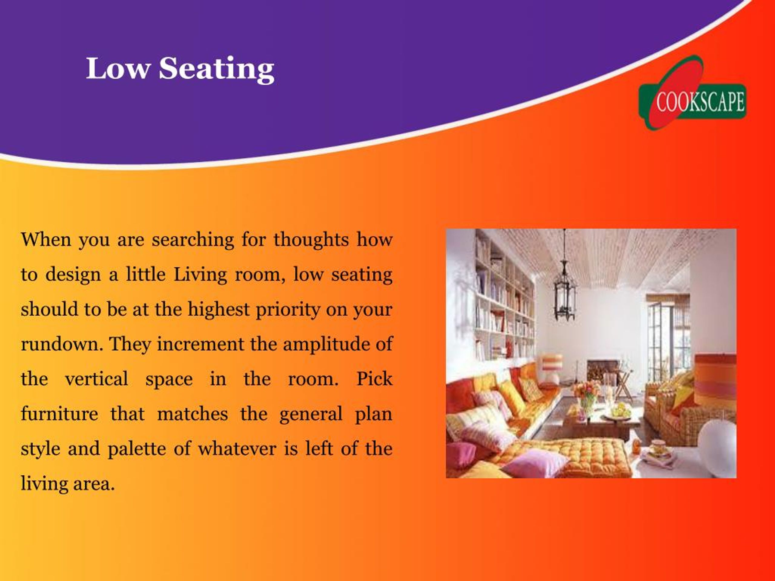 PPT Successive Ideas to Organize Your Living Room PowerPoint