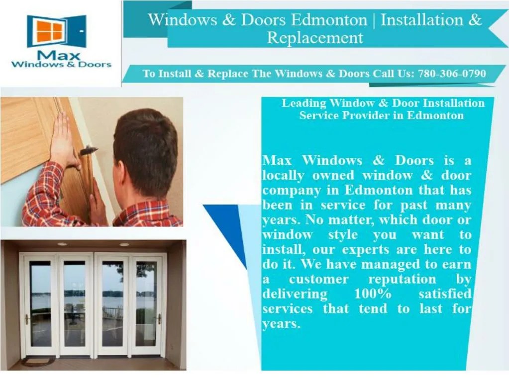 PPT Windows & Doors Edmonton Installation & Replacement PowerPoint