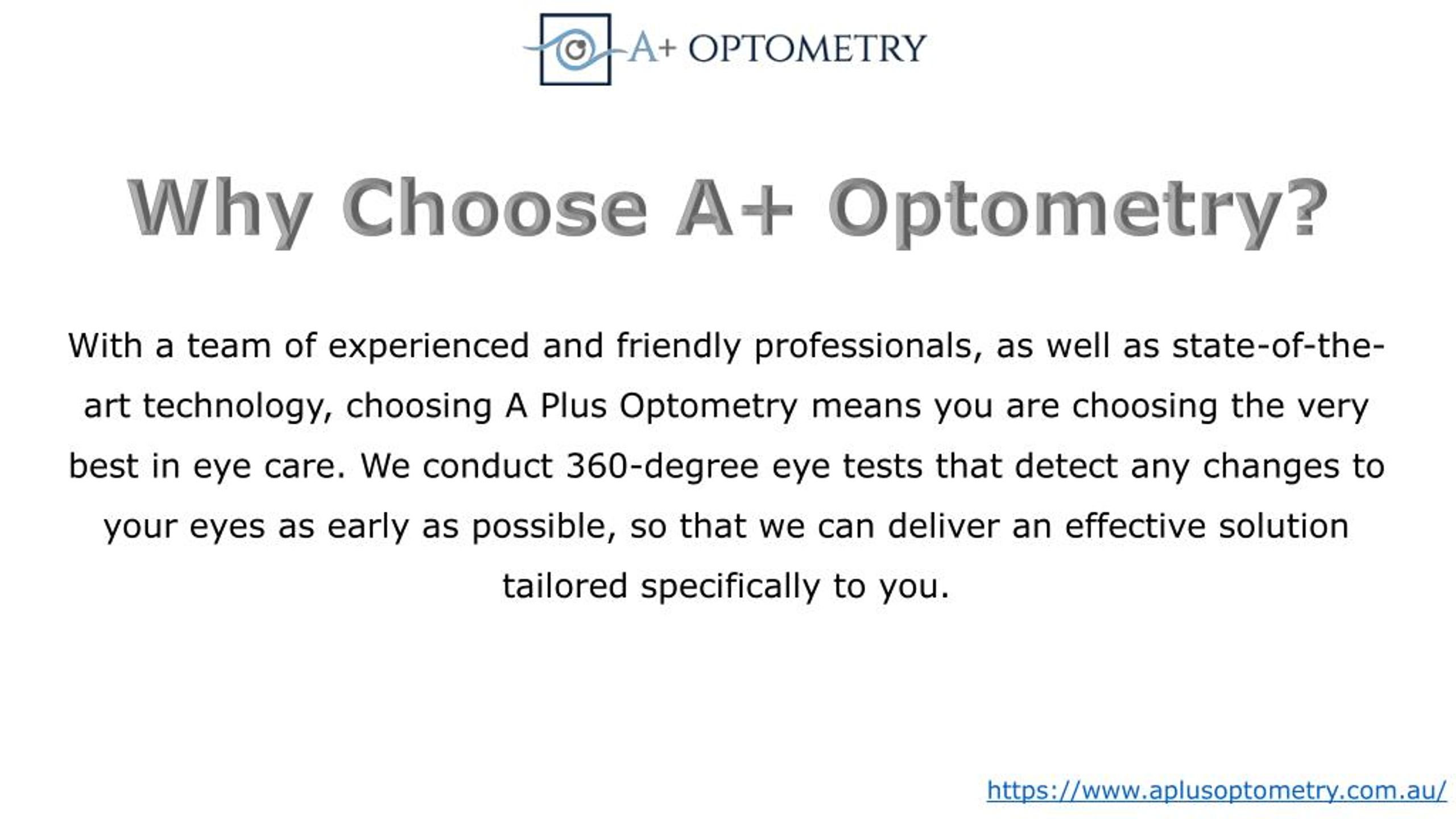 PPT How Optometrist Melbourne Can Help You for Better Vision