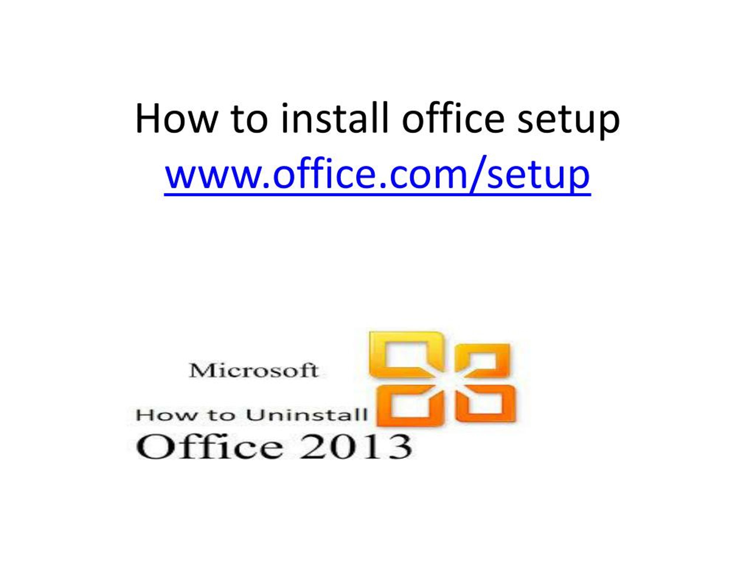 PPT How to activate office setup PowerPoint Presentation, free