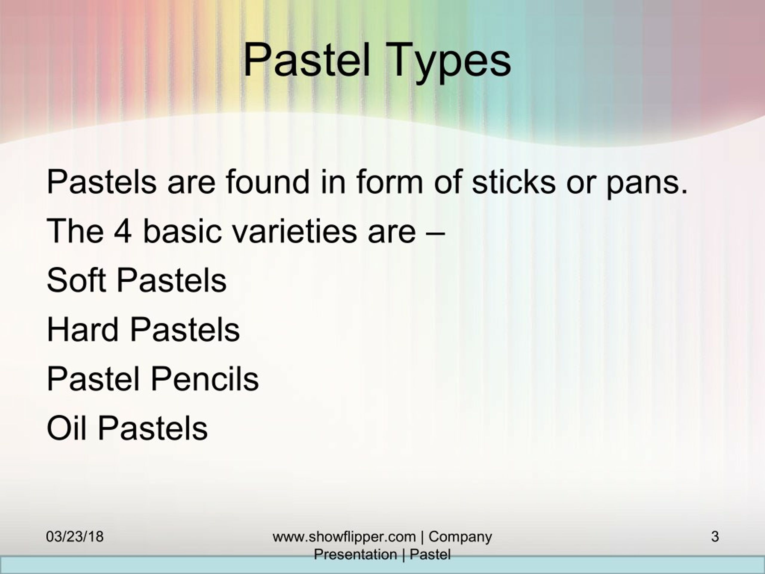 PPT Introduction to Pastel Drawings PowerPoint Presentation, free