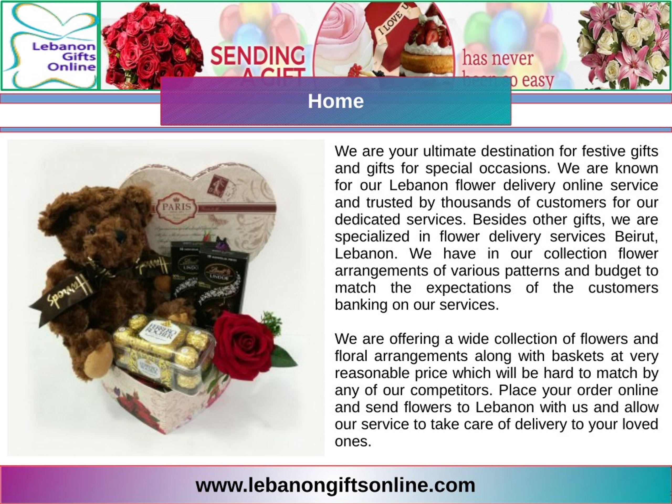 PPT Exotica Lebanon PowerPoint Presentation, free download ID8107912