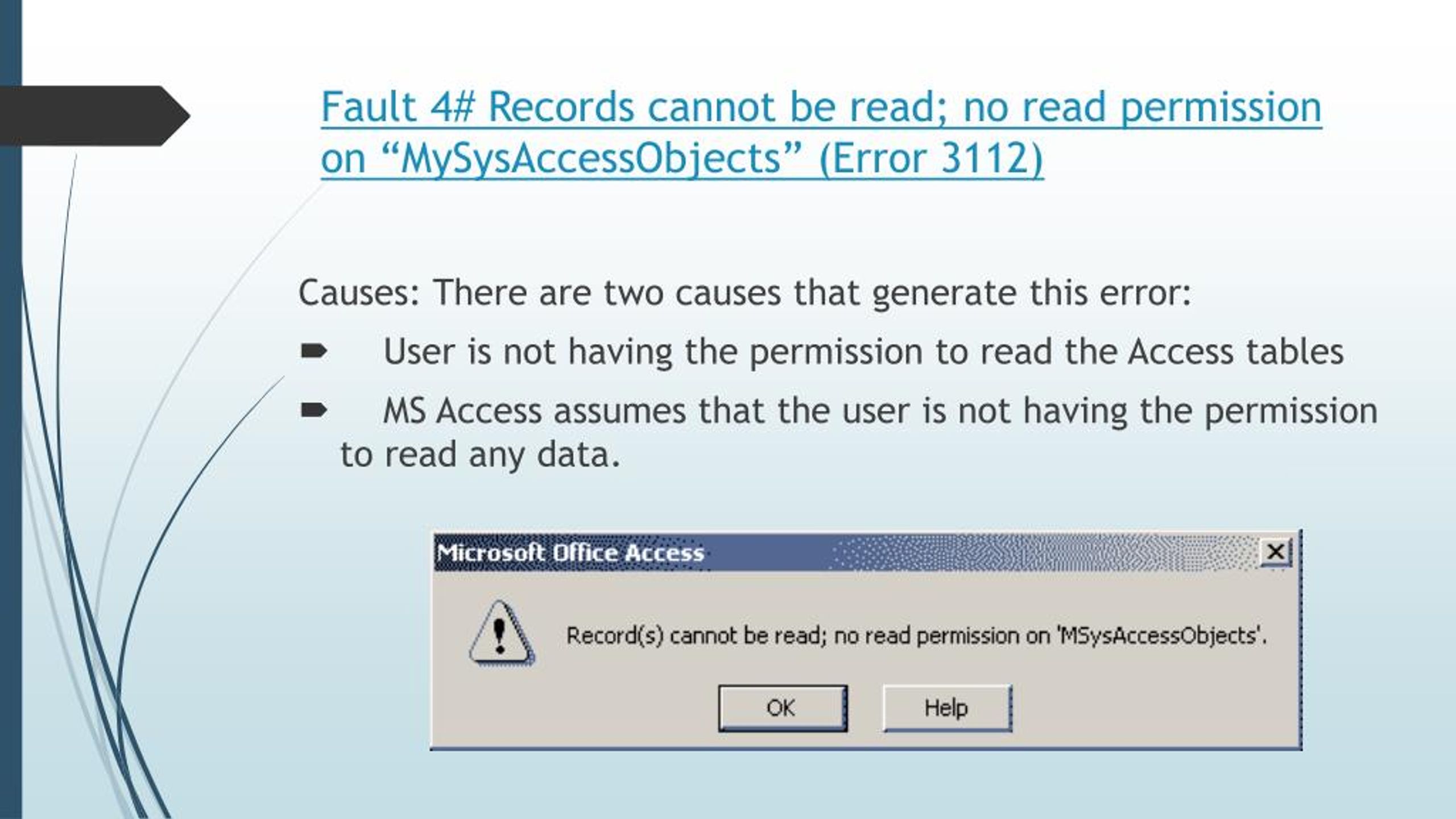 PPT Top 7 Common Errors in Microsoft Access and Quick Fix to All PowerPoint Presentation ID