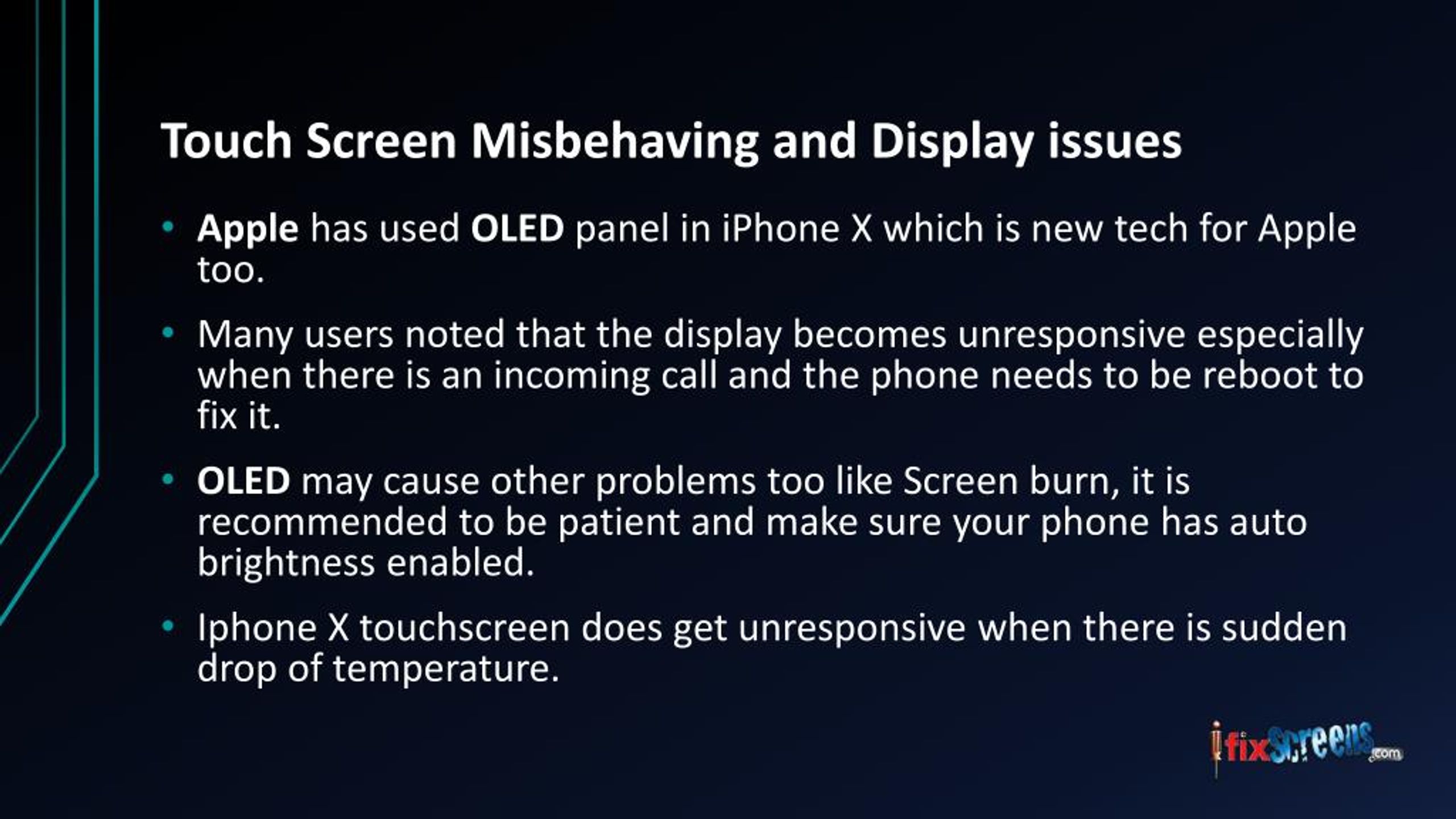PPT Common Issues with iphoneX PowerPoint Presentation, free download