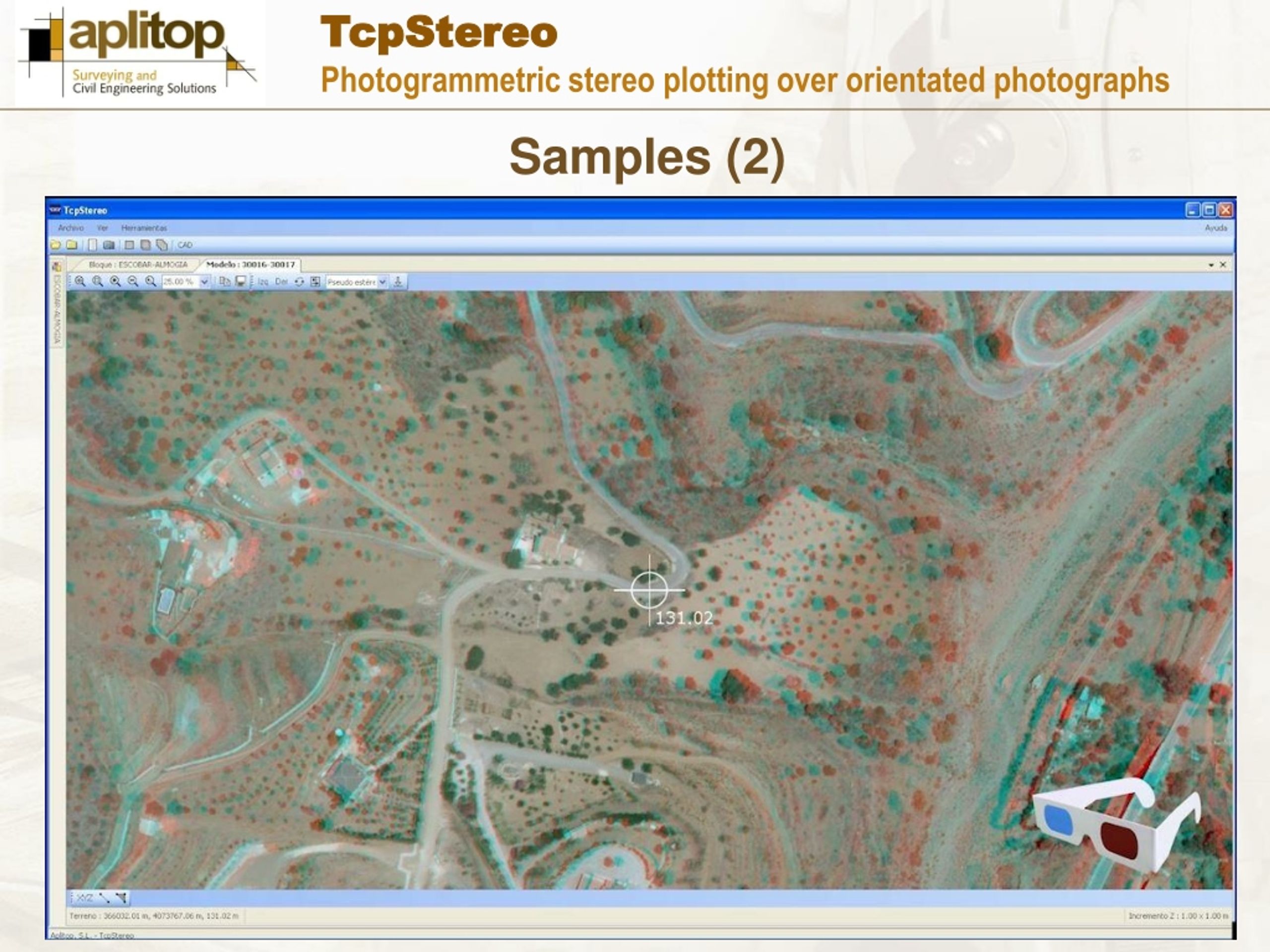 PPT TcpStereo Photogrammetric stereo plotting over orientated